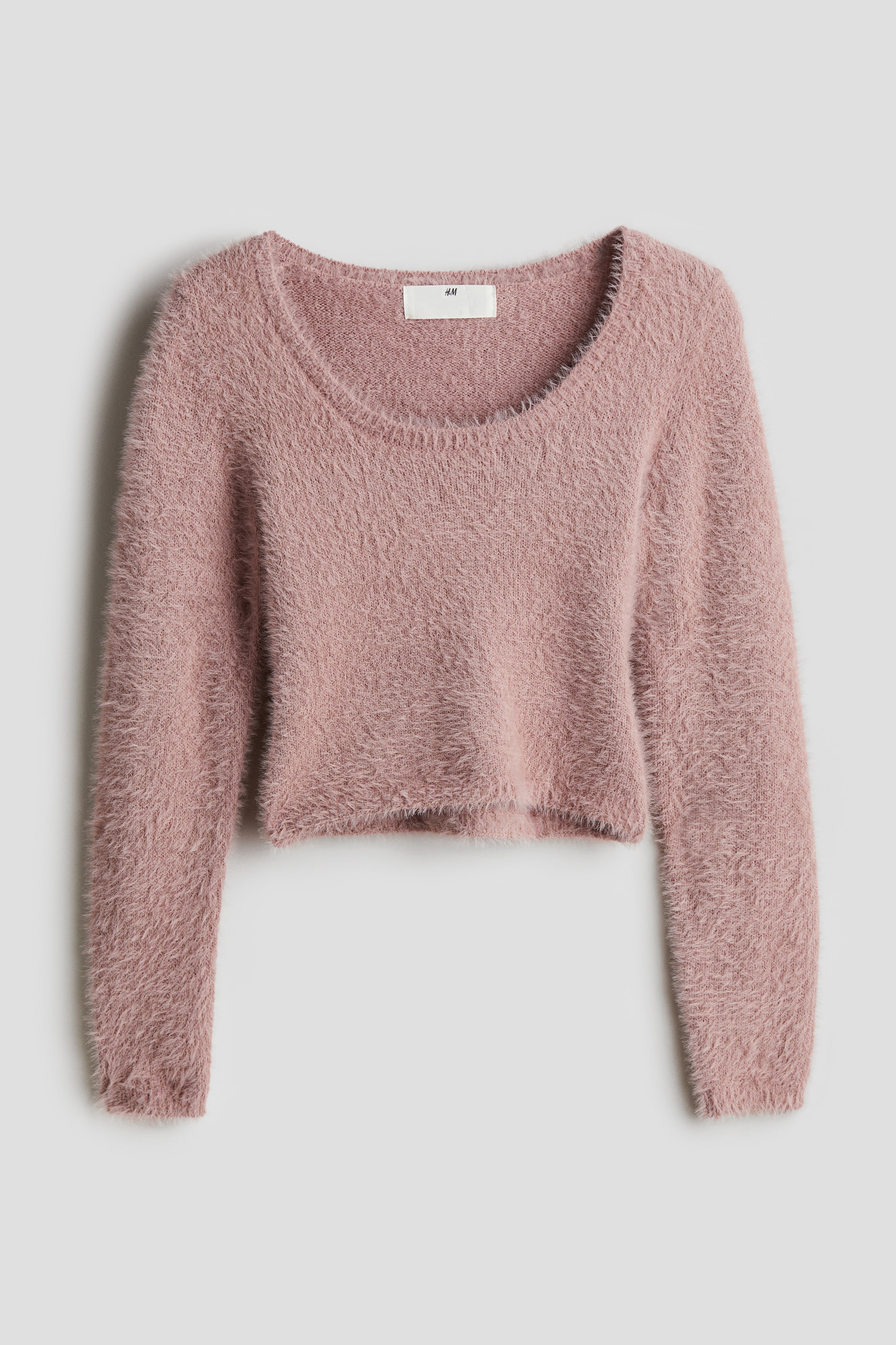 Fluffy-Knit Sweater