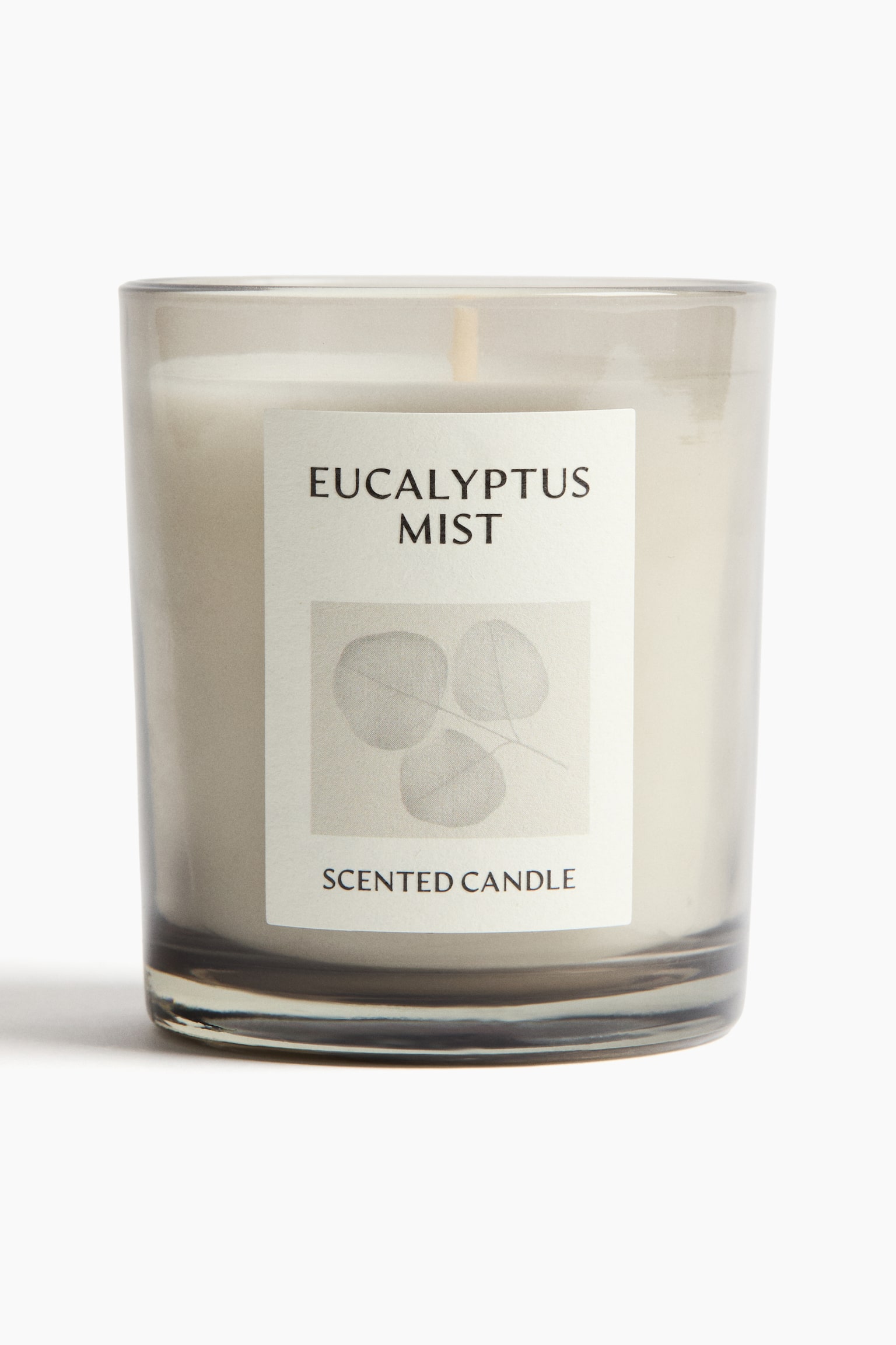 Scented candle in a glass holder - Eucalyptus Mist/Vanilla Patchouli/Minted Fig/Sequoia Santal/Lemon Verde - 1