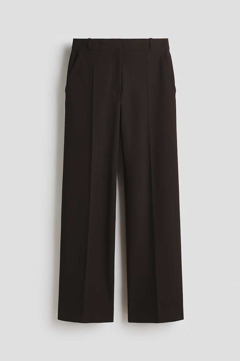 Široke elegantne pantalone Wrinkle-resistant