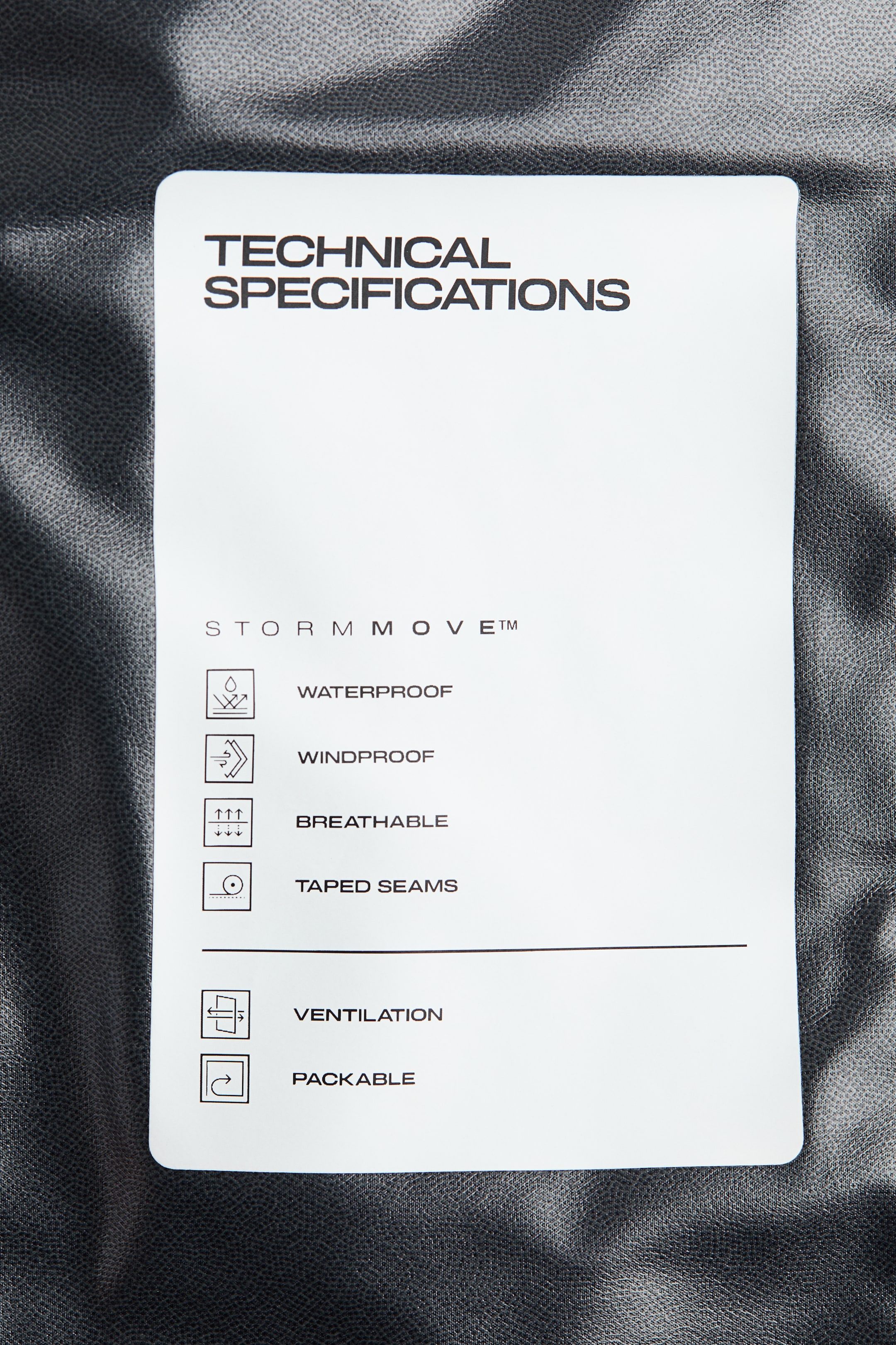 Packable Rain Jacket with StormMove™