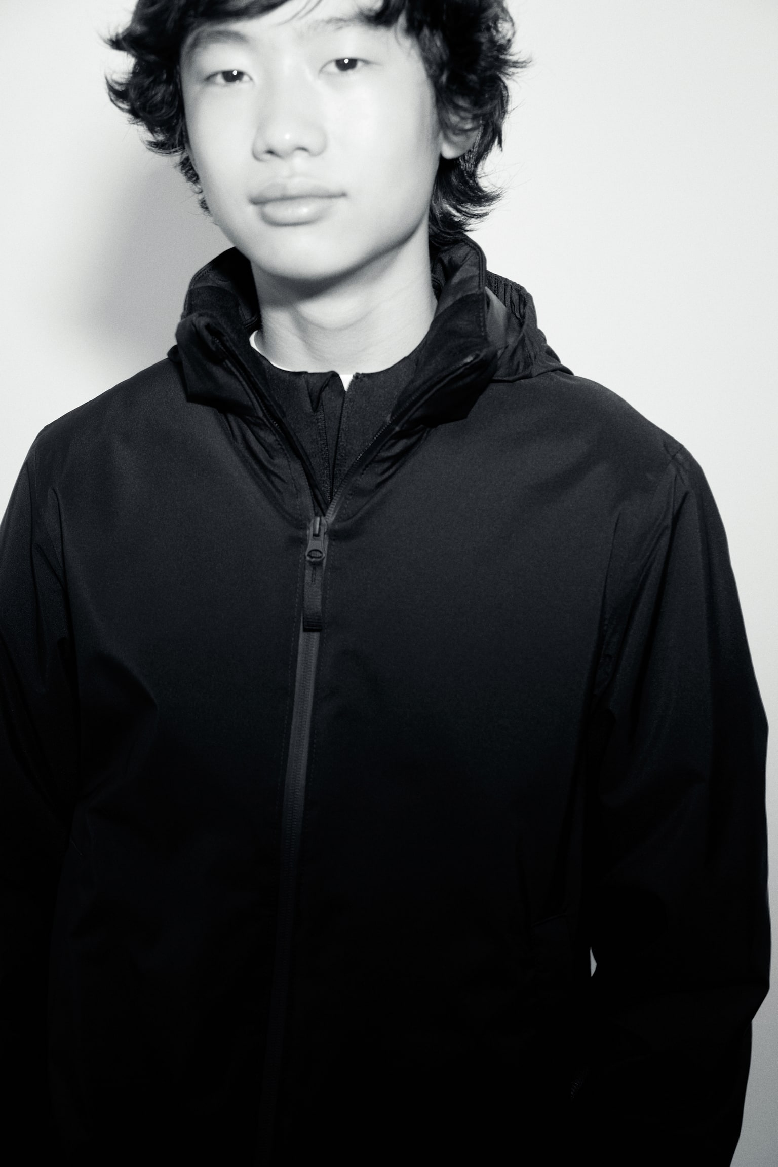 Детская куртка H&M Move Padded Rain Jacket with StormMove™, цвет: Тёмно-синий — фото 3