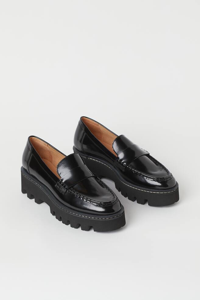 Chunky loafers - Black - 4