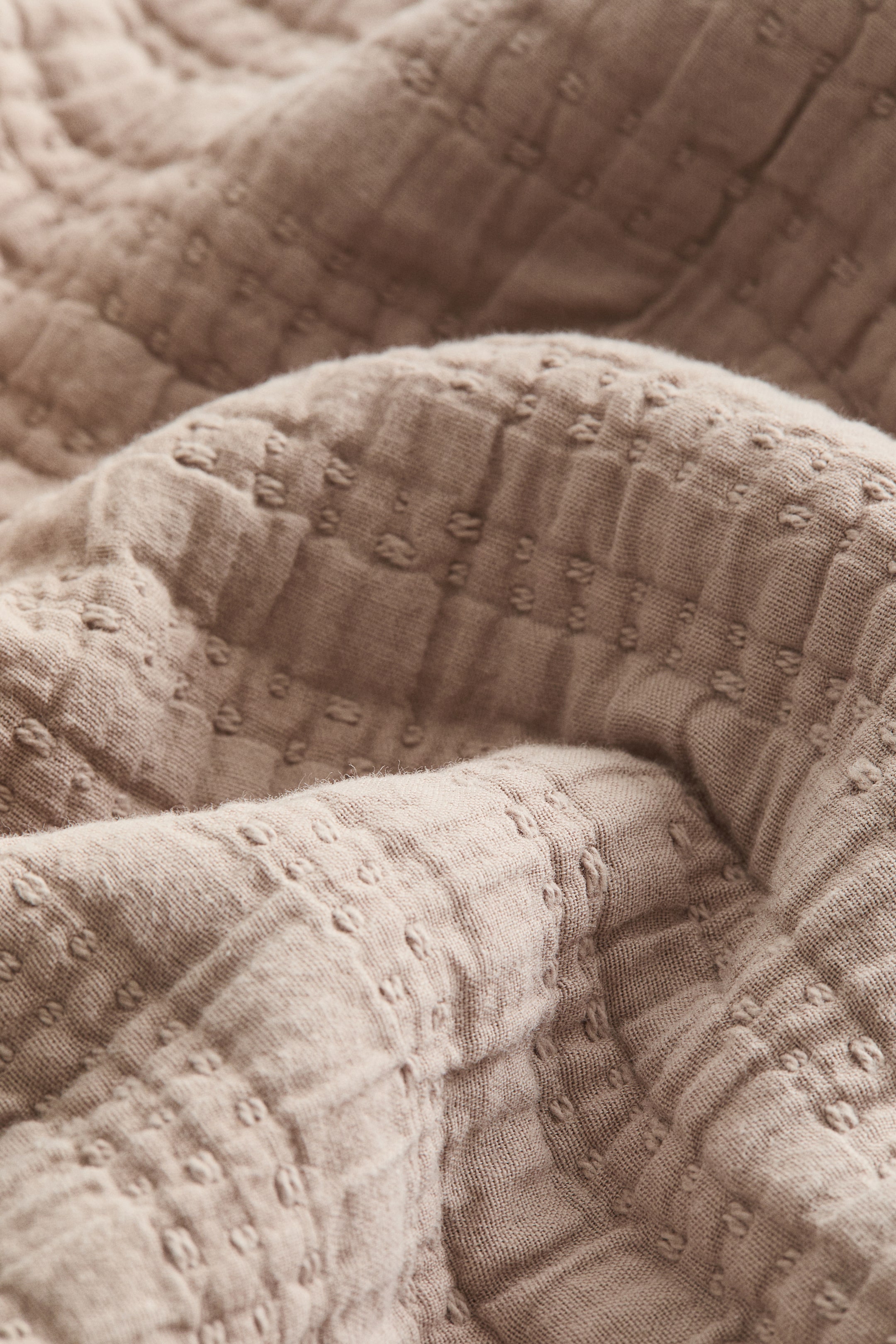 Quilted Cotton Cushion Cover