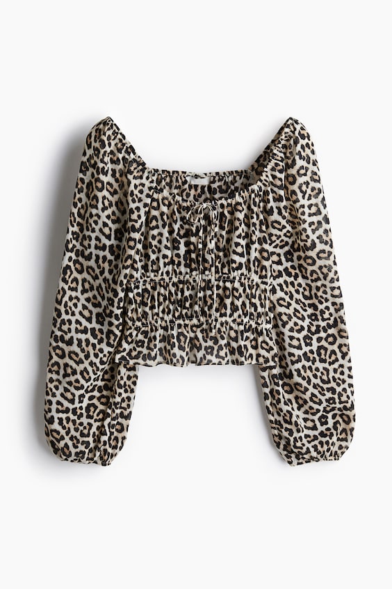 Женские блузки H&M Crinkled Blouse