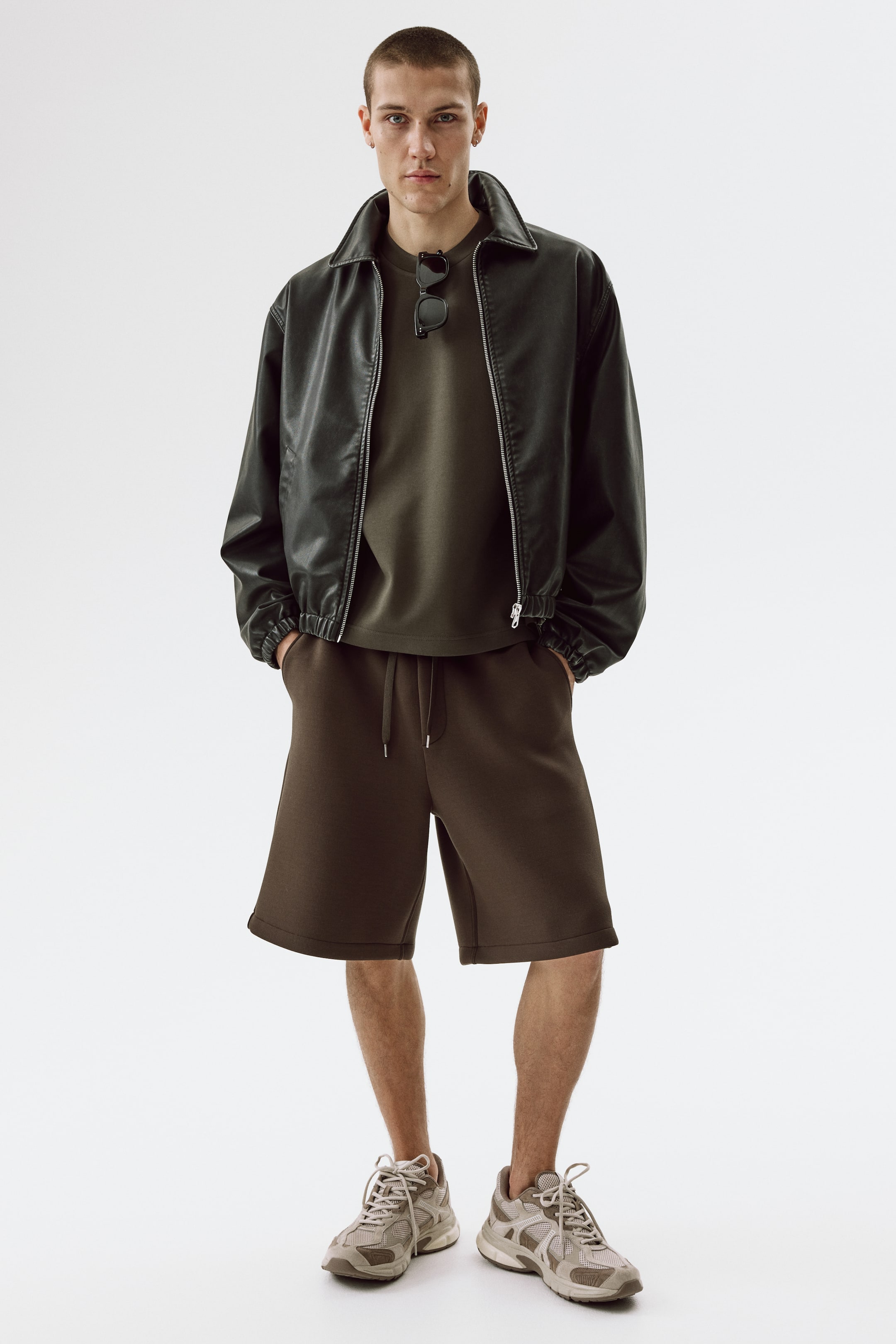 Relaxed-Fit Scuba Shorts