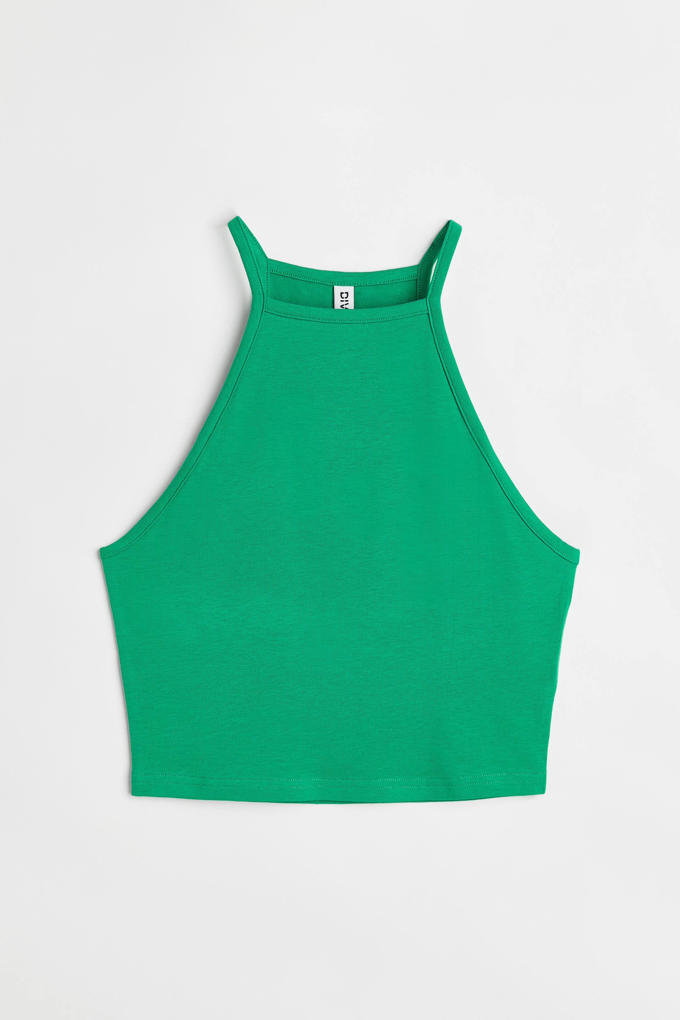 View larger image: Cropped top - Green - Ladies | H&M 1