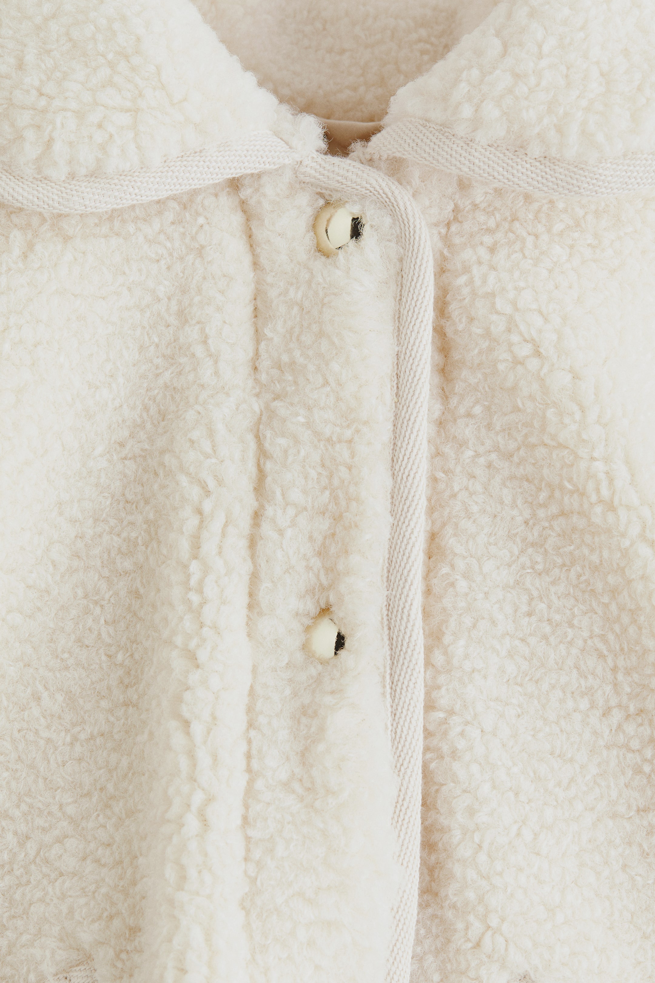 Детские куртки H&M Teddy Fleece Jacket with Collar — фото 2