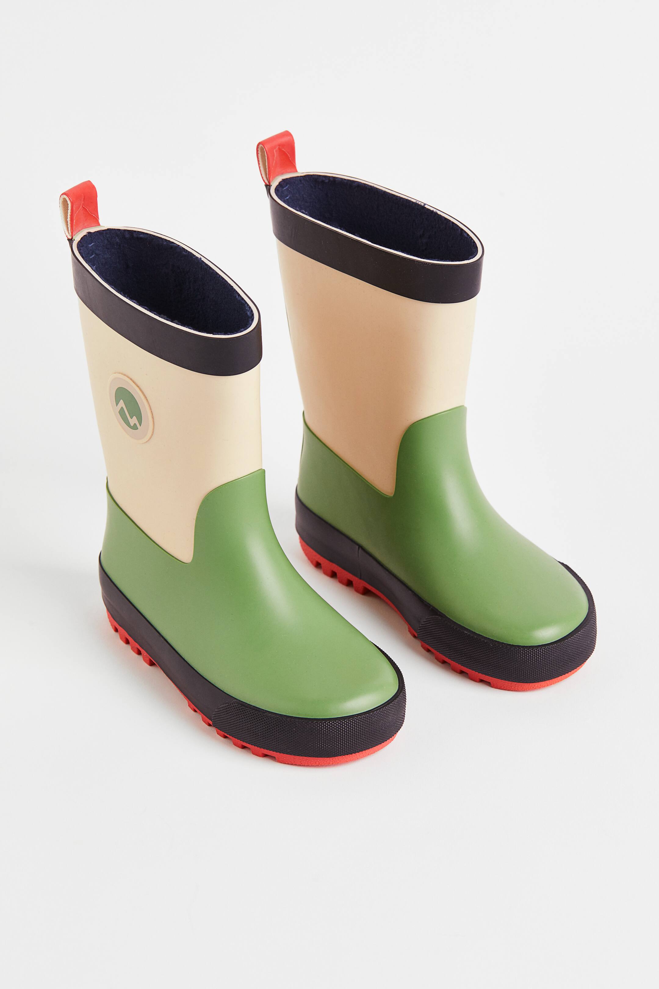 View larger image: Printed wellingtons - Light green/Beige - Kids | H&M 1