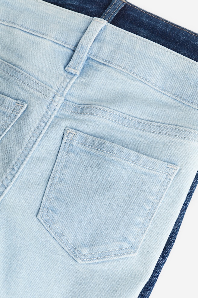 2er-Pack Skinny Fit Jeans - Denimblau/Blasses Denimblau/Hellblau/Blau - 4