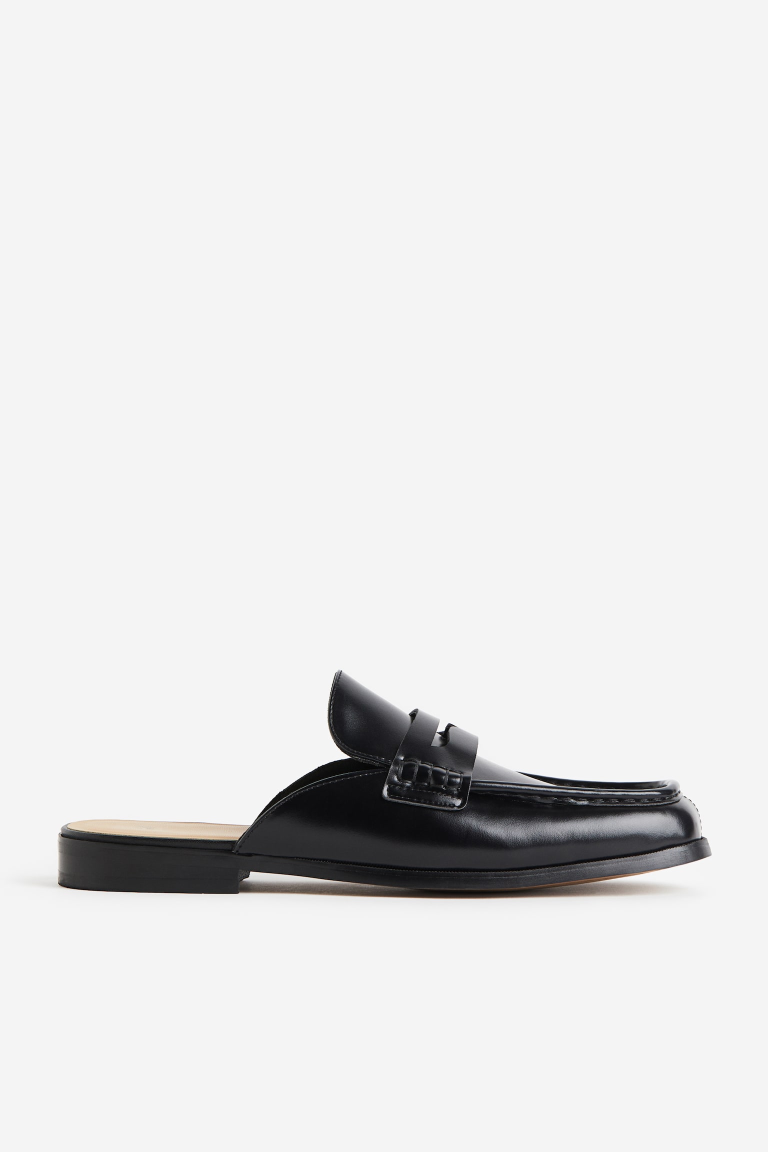 Mule Loafers - Black - 2