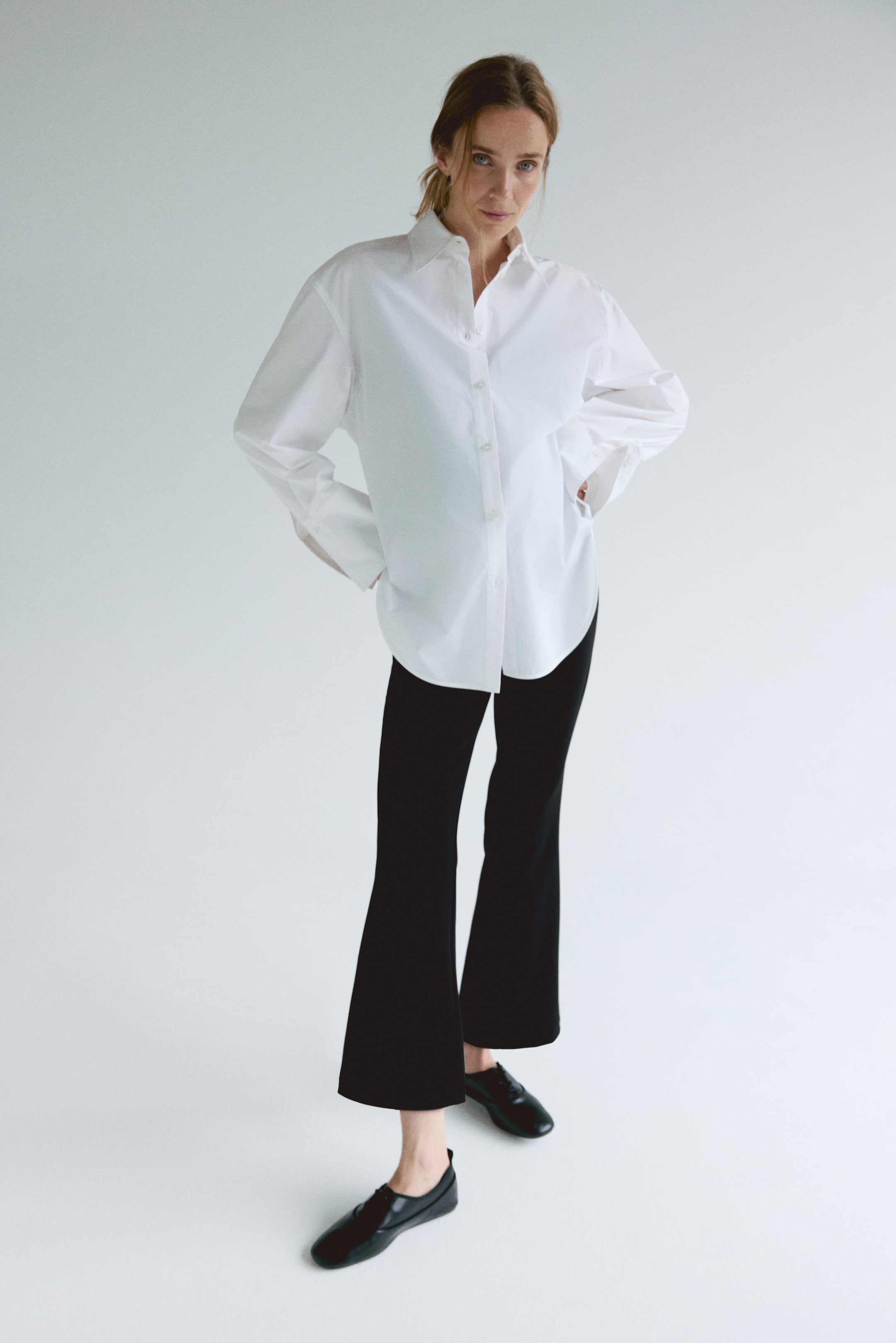 MAMA Flared Interlock Pants