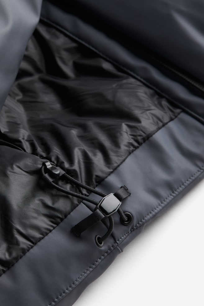 ThermoMove™ Water-repellent down jacket - Dark grey/Beige - 7