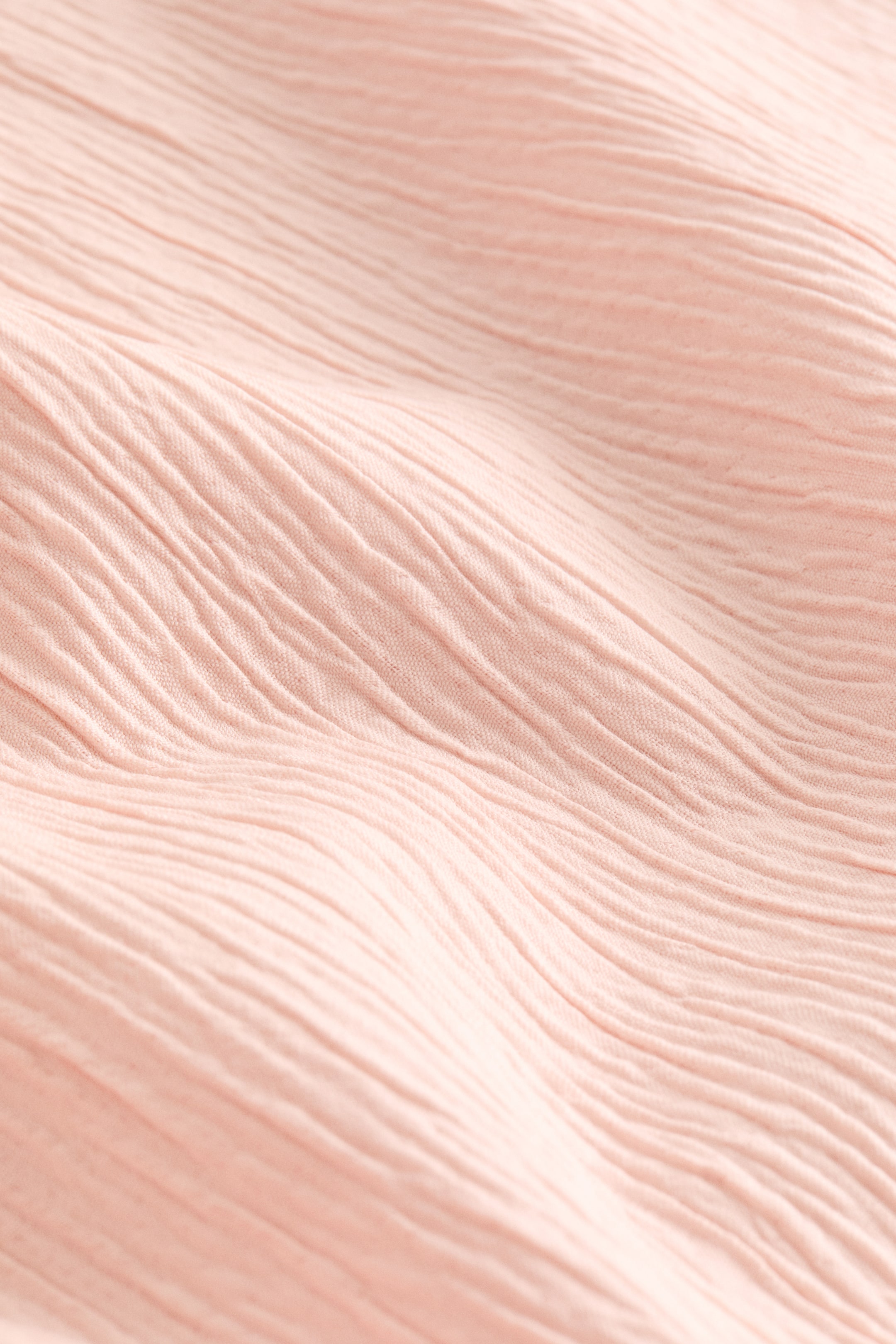 이미지 확대 보기: 모슬린 샤워 커튼 - 파우더 핑크 - Home All | H&M KR 3