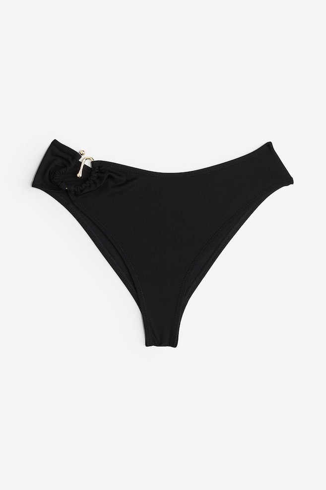 Brazilian bikini bottoms - Black - 1