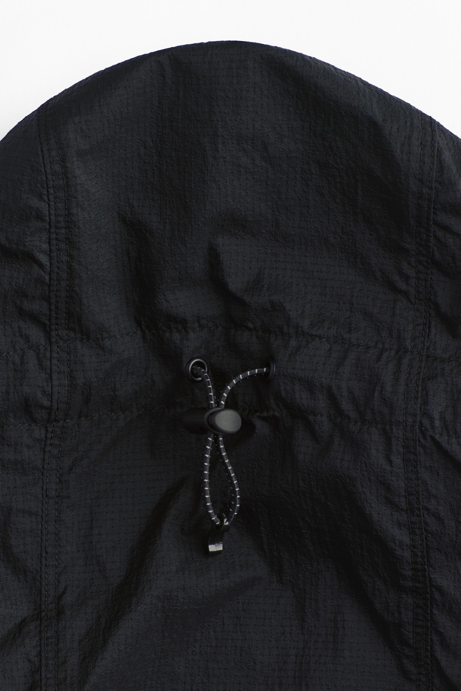 Мужская куртка H&M Move Relaxed-Fit Water-Repellent Running, цвет: Чёрный — фото 10