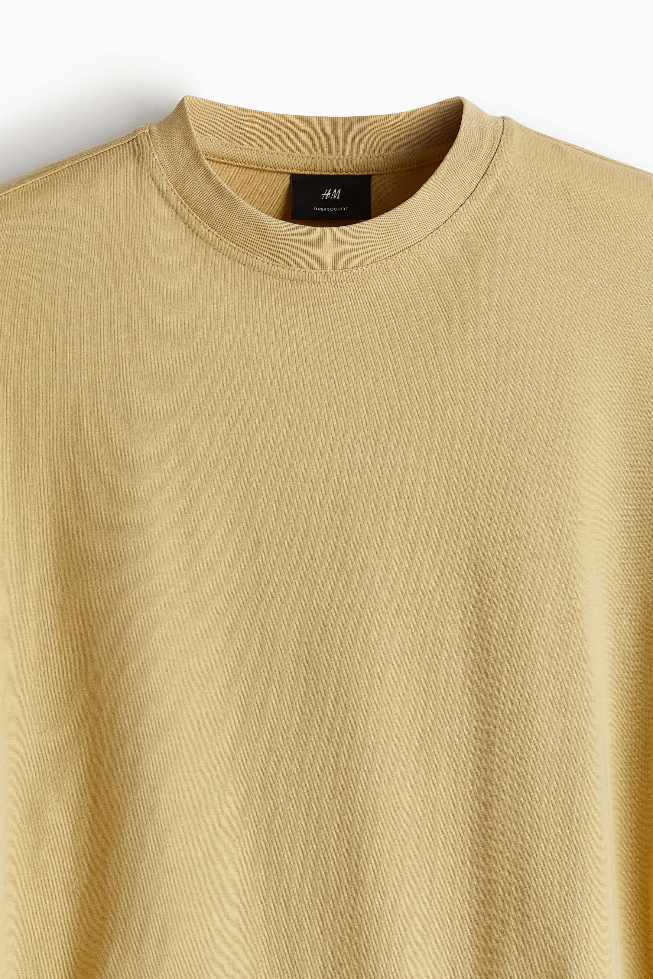 Oversized Fit T-shirt - Yellow - Men | H&M CA