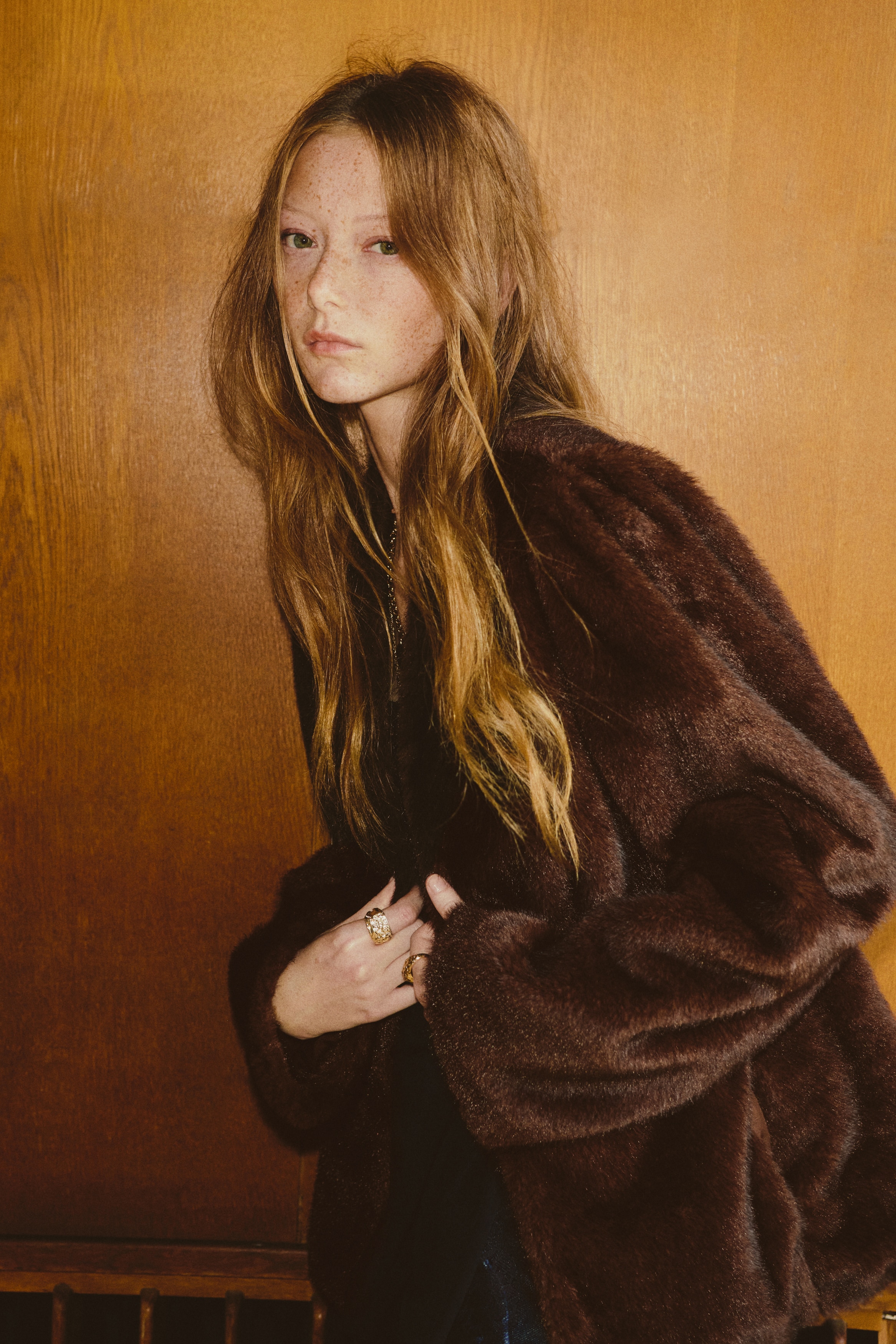 Puff-sleeved jacket