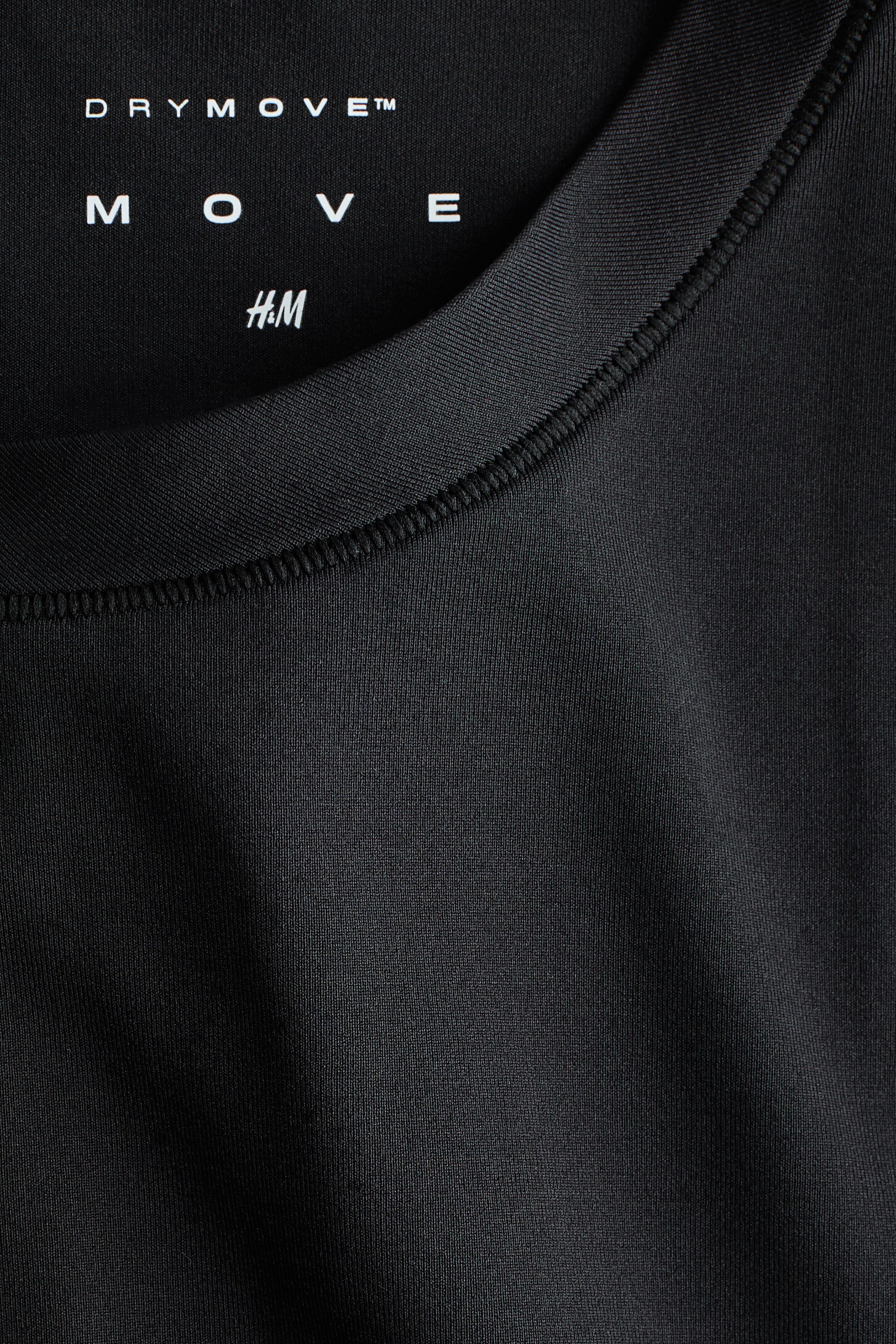 Visa större bild: Träningstopp med DryMove™ - Svart - DAM | H&M SE 3