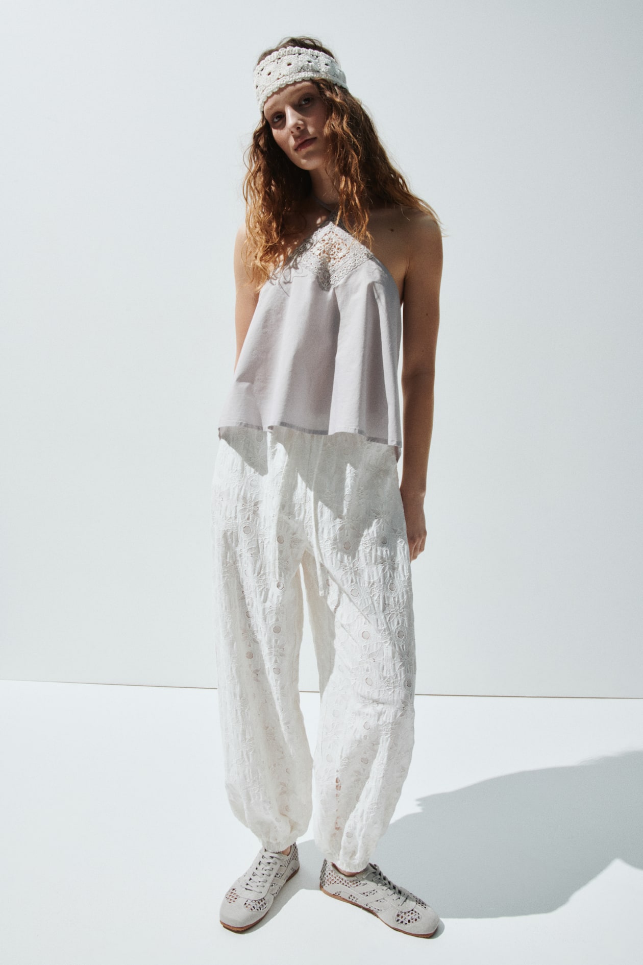 Cotton Halterneck Top - image 4