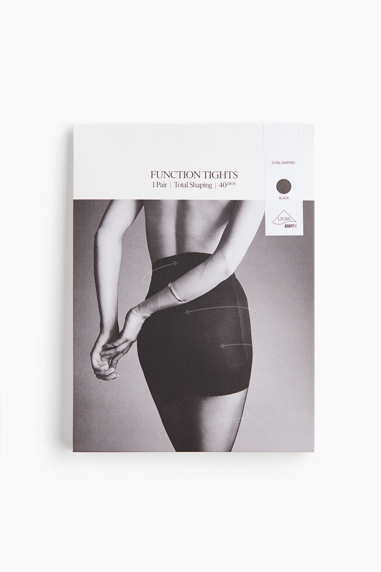 Total Shape Tights 40 Denier with Lycra® - Black