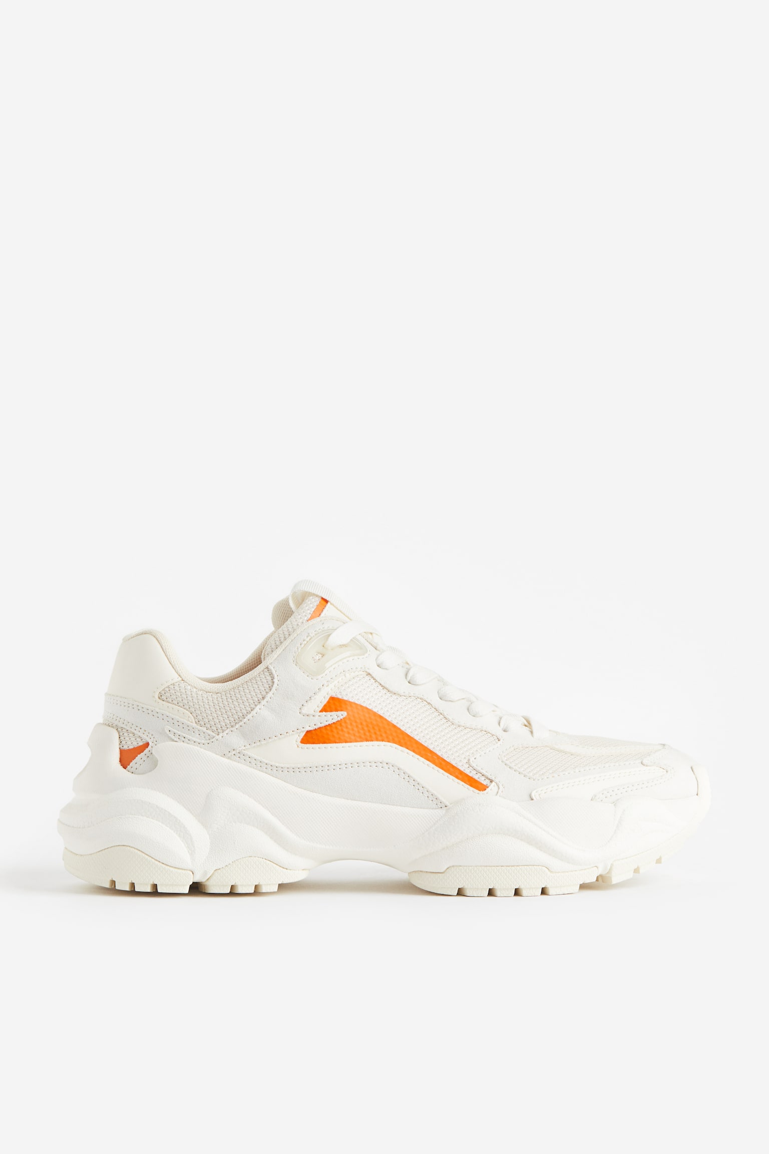 Chunky trainers - White/Orange - 1