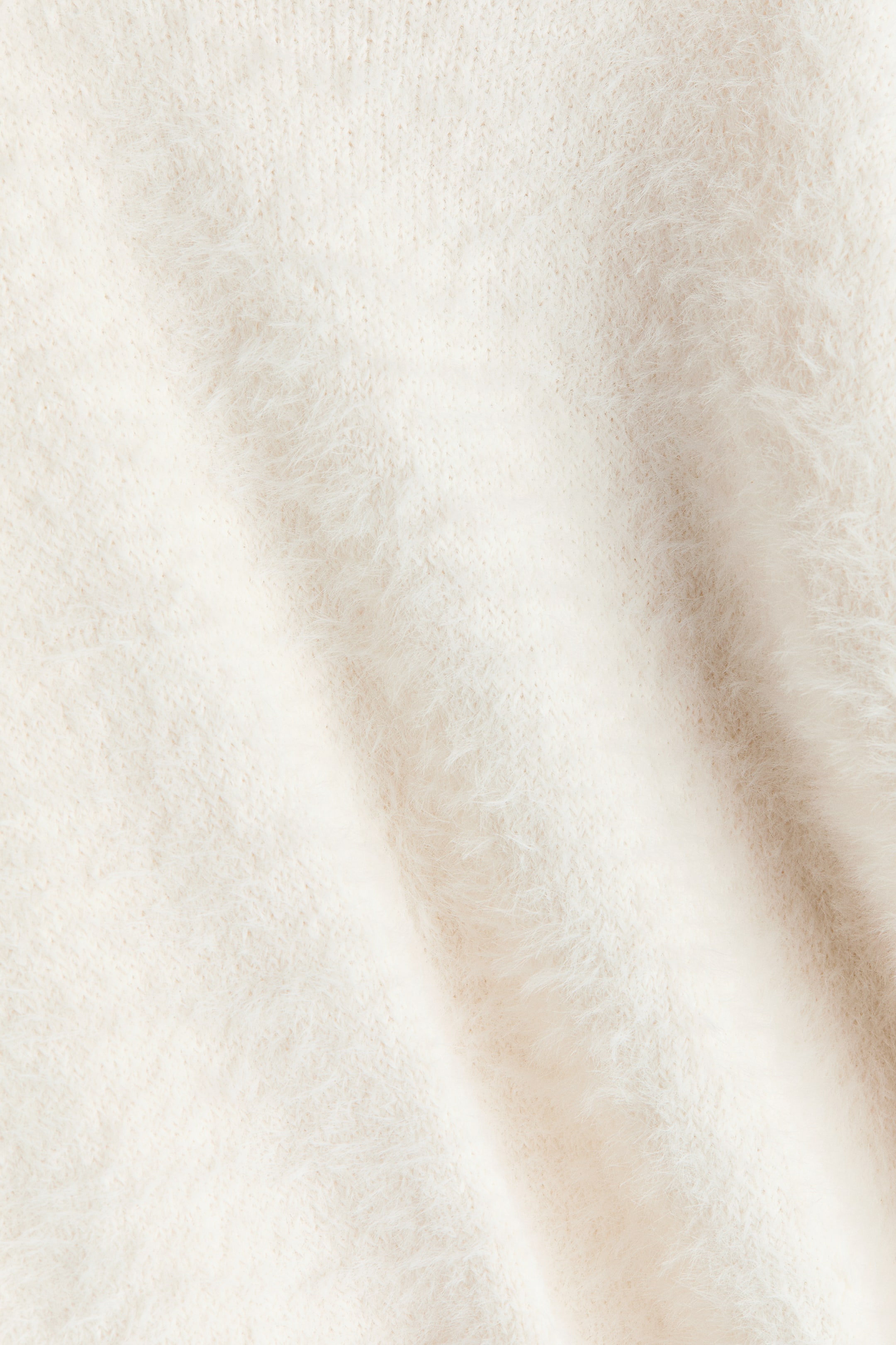 Fluffy-Knit Sweater