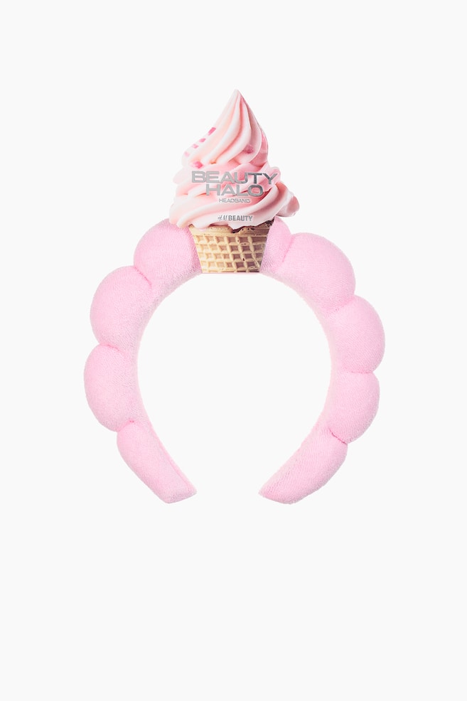 Bandeau beauté matelassé - Rose clair - 1