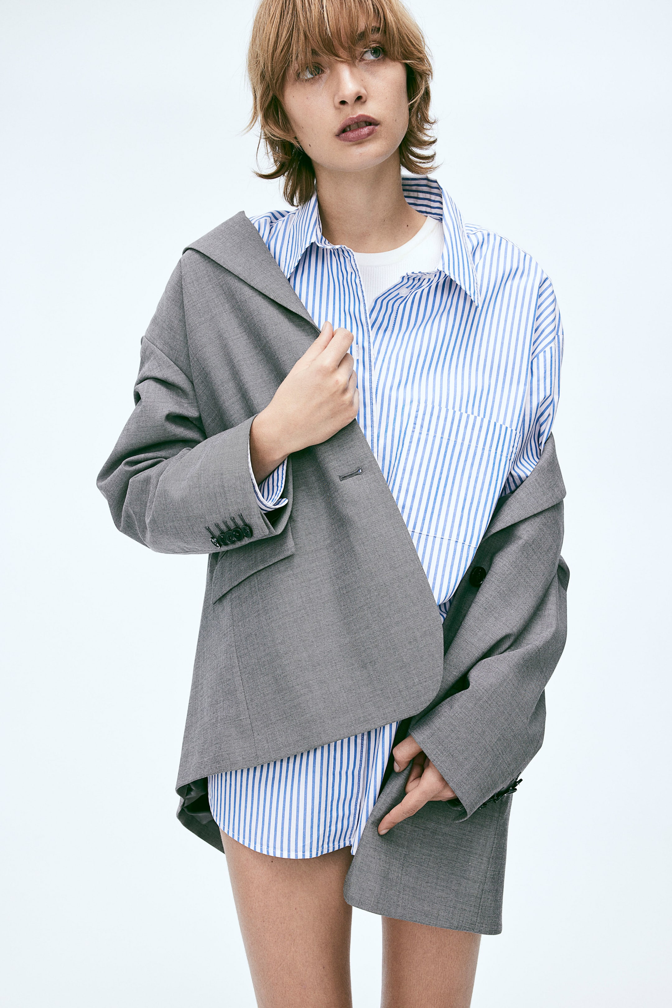 Oversized Poplin Shirt