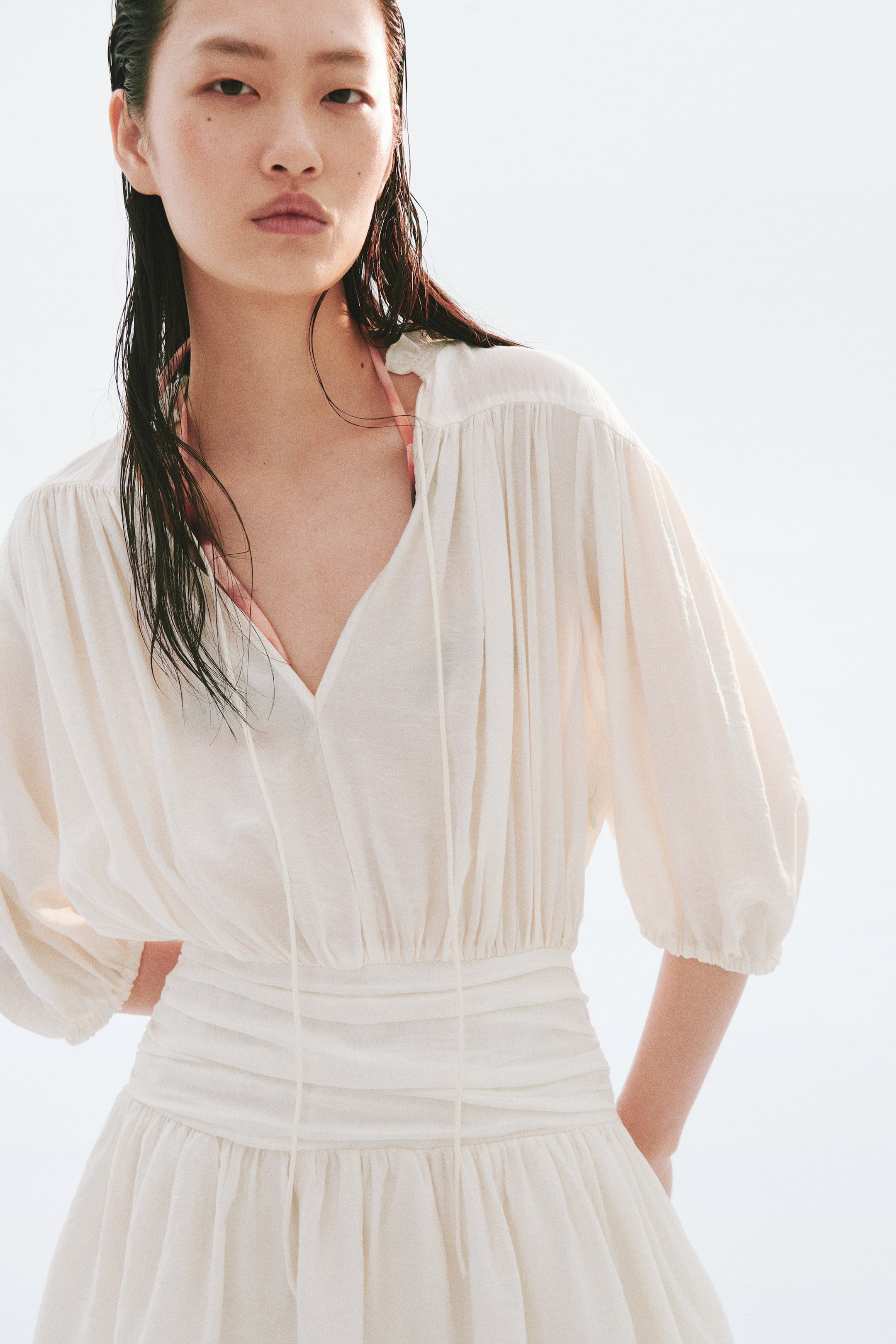 Женские платья H&M Draped Tunic Dress — фото 3