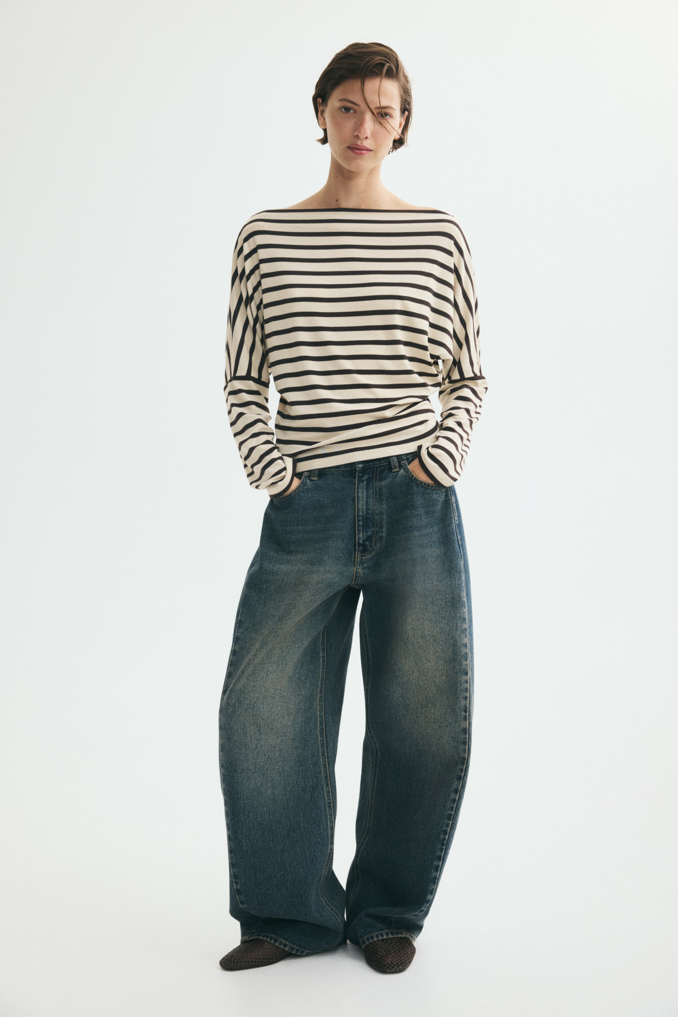 Boat-Neck Top