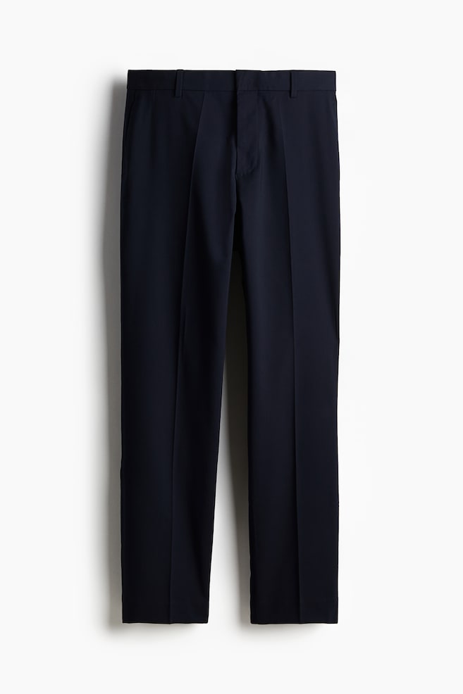 Anzughose in Regular Fit - Marineblau - 1