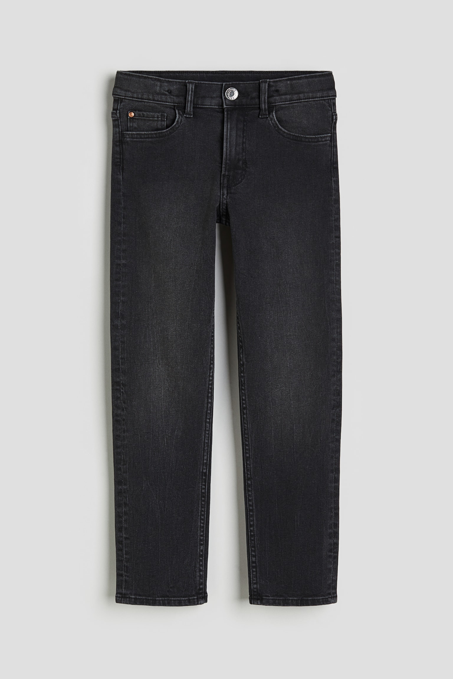 Comfort Stretch Slim Fit Jeans - Black/Dark grey - 1