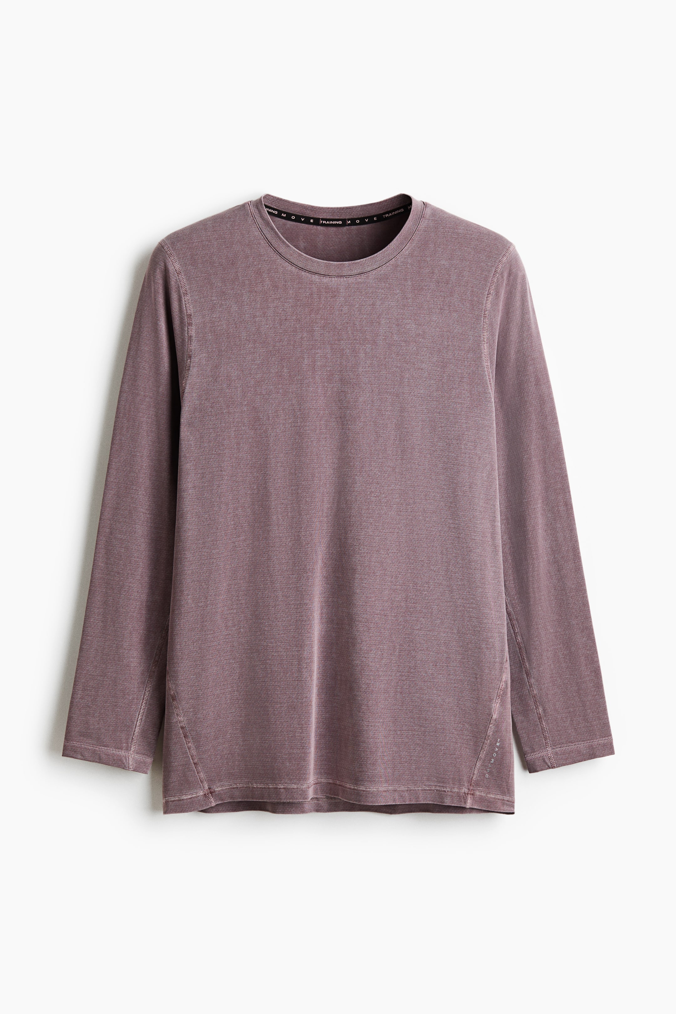 View larger image: Regular Fit Long-sleeve sports top with DryMove™ - Dusty purple - Men | H&M IN 5