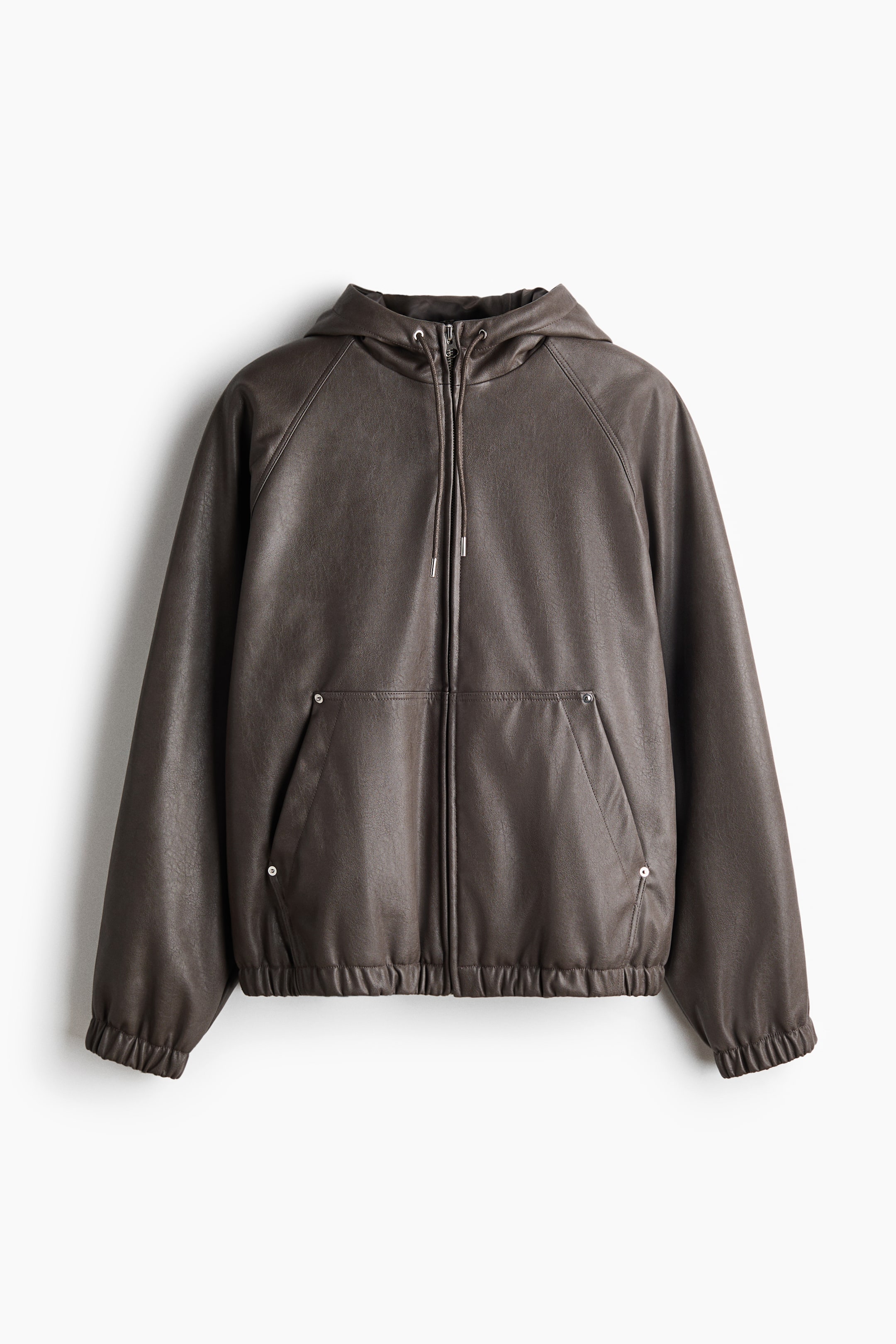 Переглянути збільшене зображення: Куртка з капюшоном - Dark mole - Men | H&M UA 1