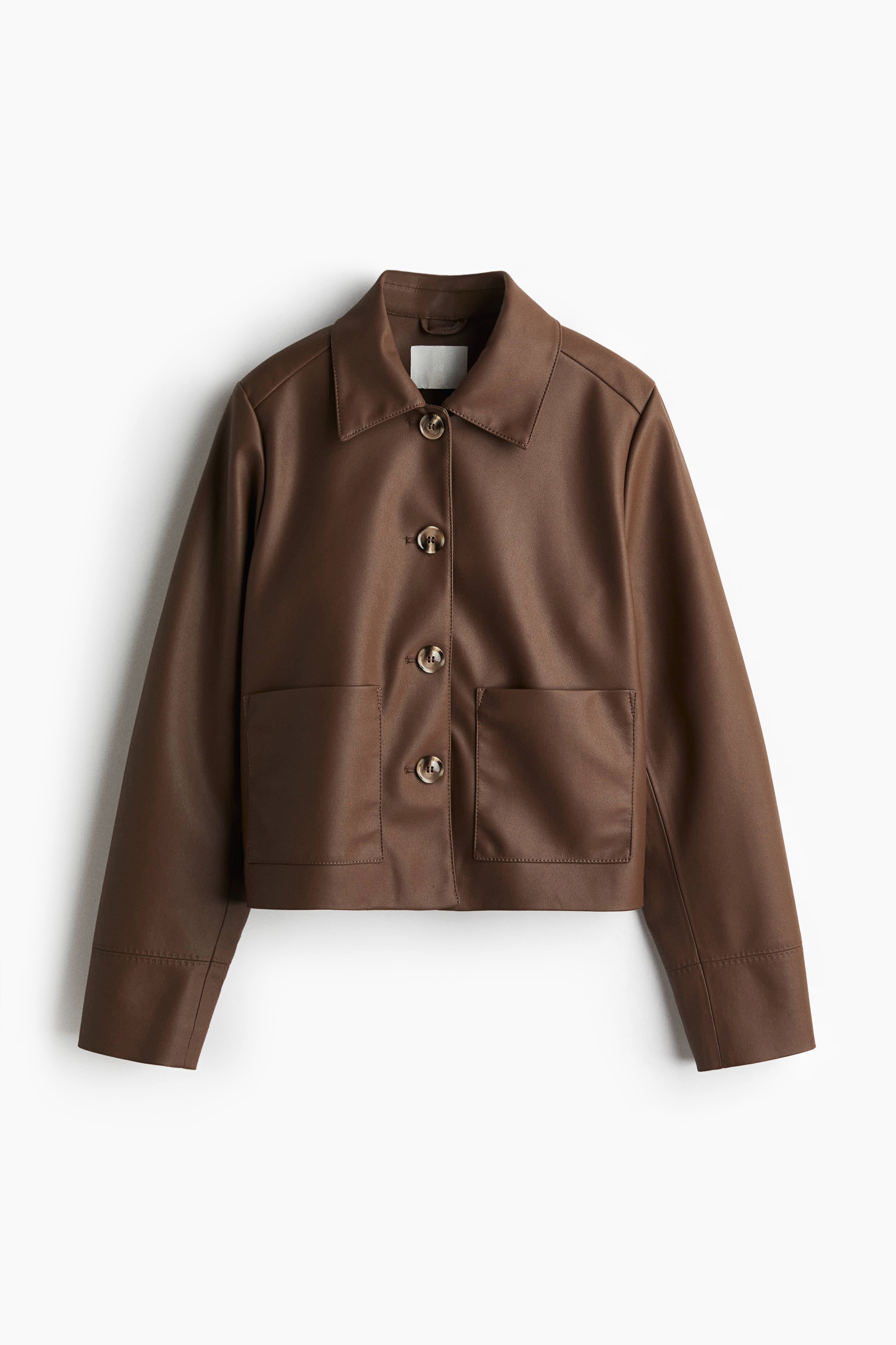 Coated jacket - Brown