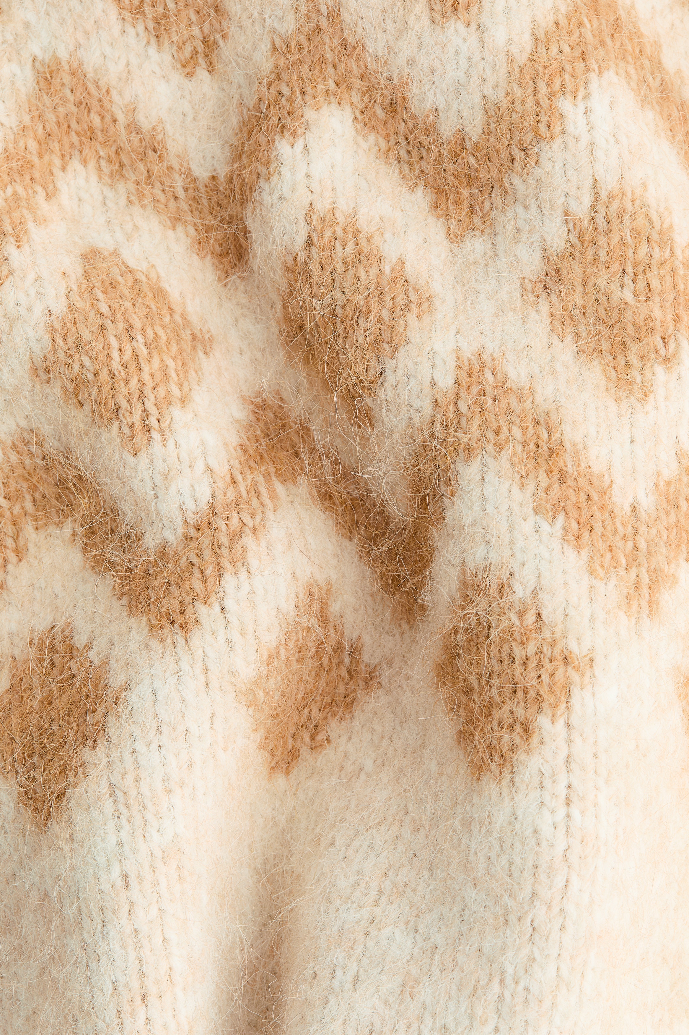 Jacquard-knit jumper