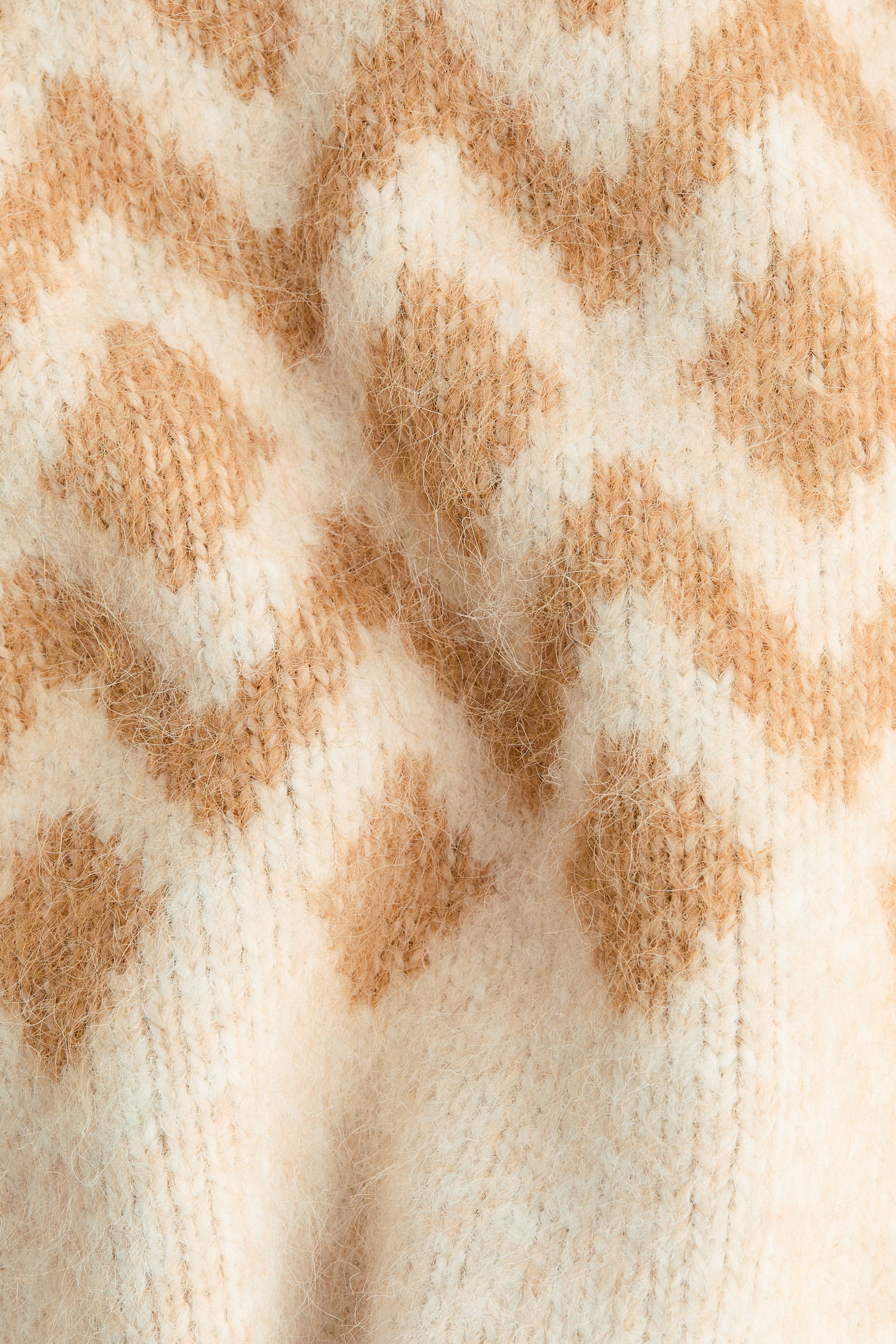 Suéter en tejido jacquard - Beige/Diseño - 5