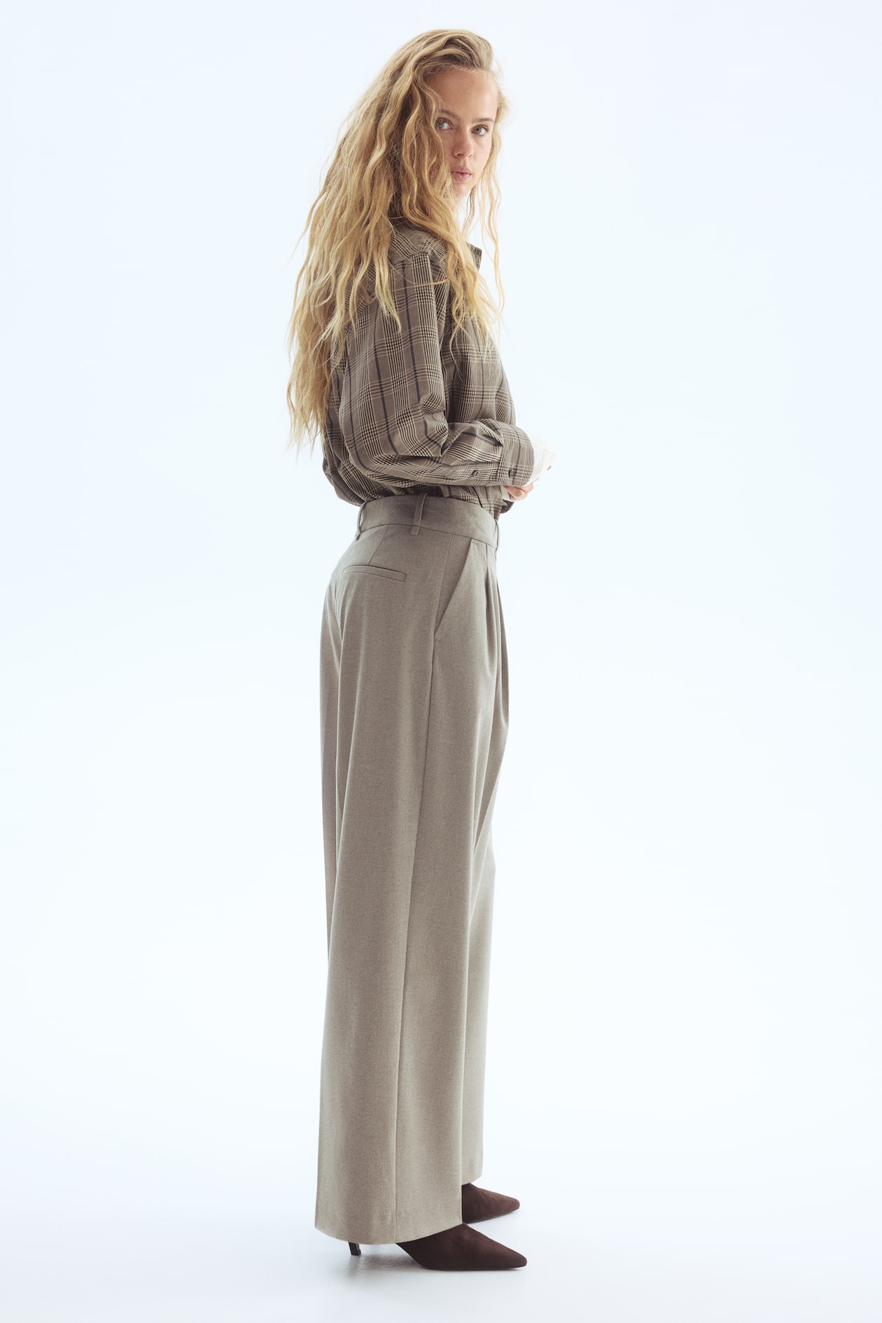 Wide-Leg Dress Pants - image 4