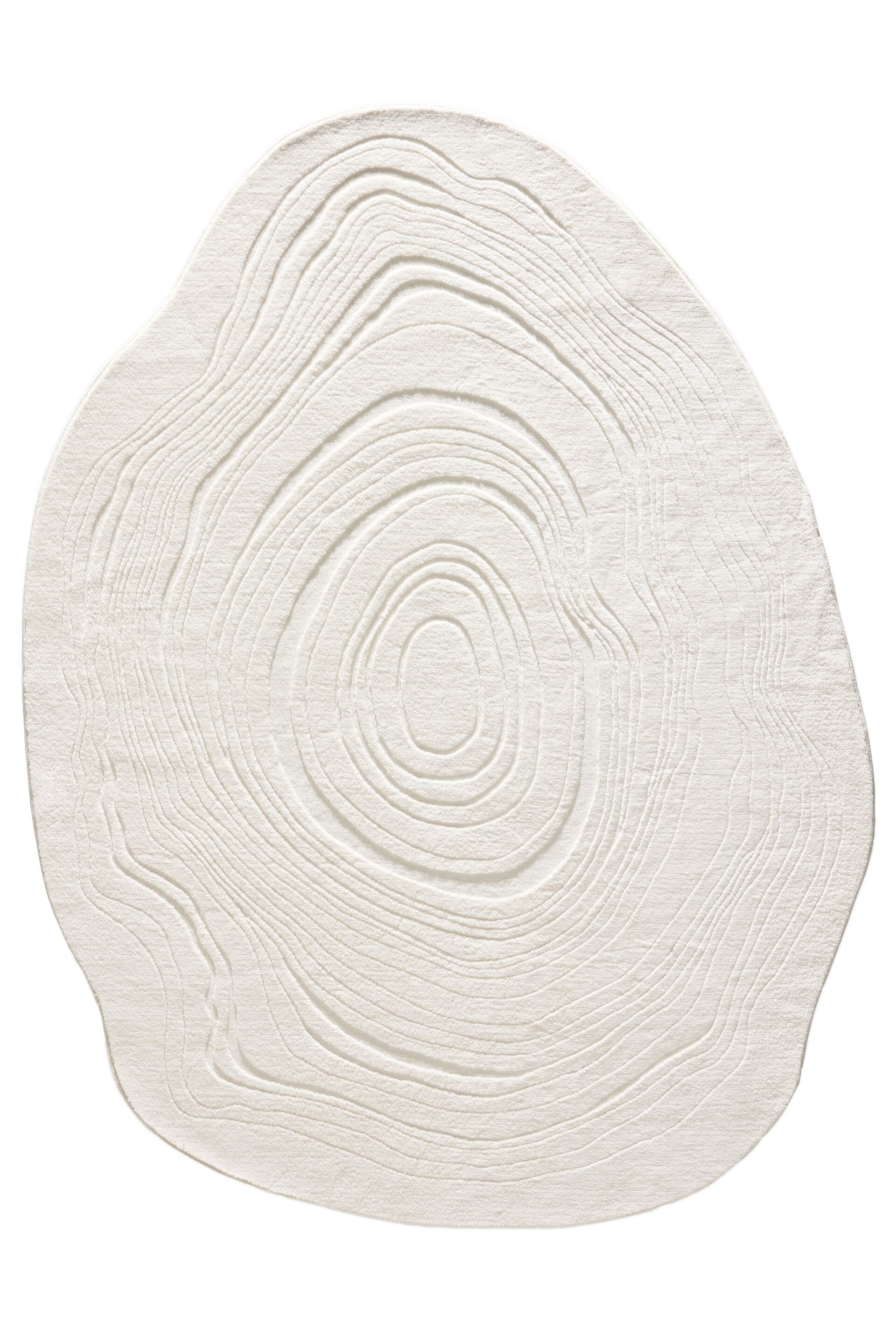 benuta - Alfombra Lavable Pam - Crema - size: 200x270