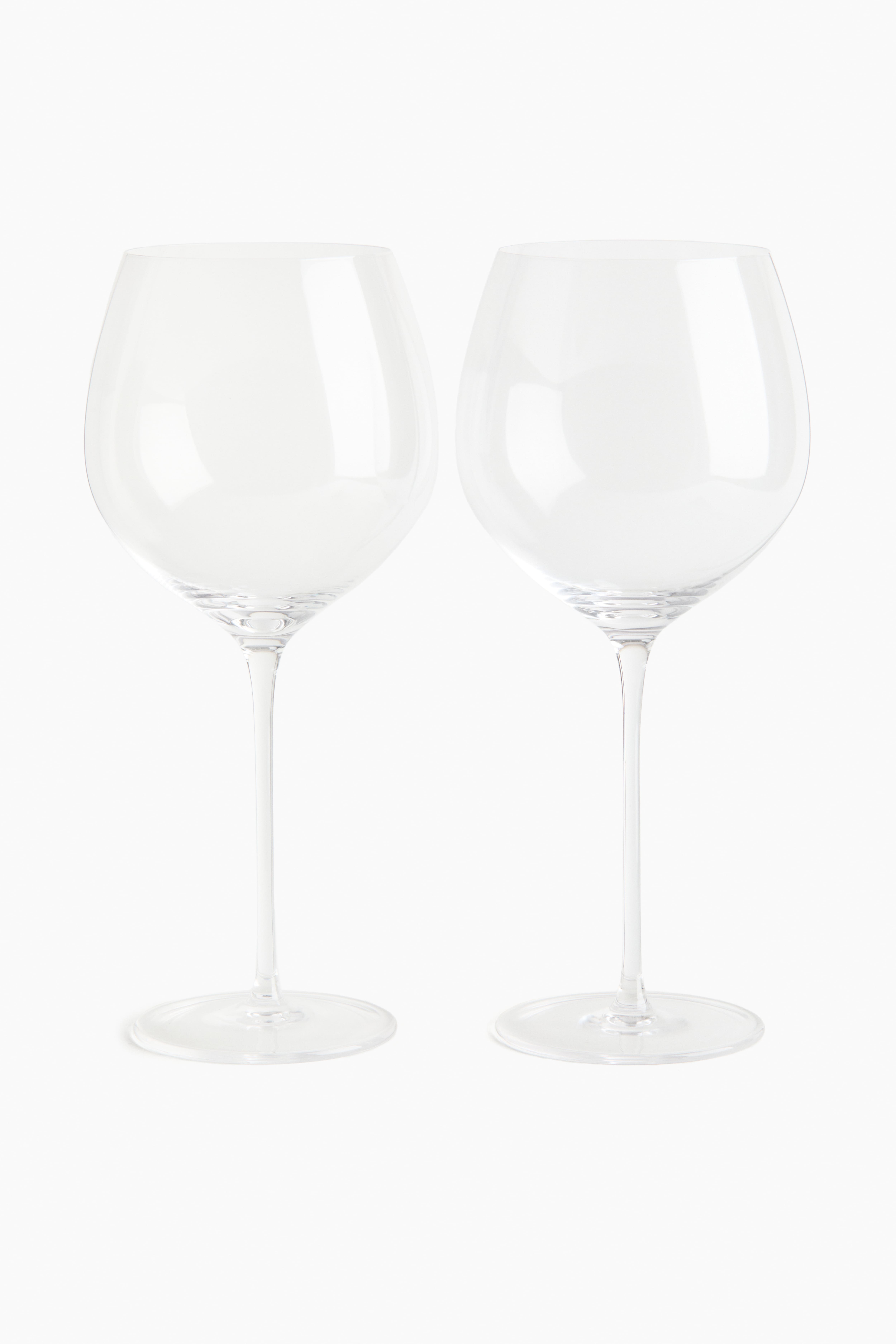 2-Pack Delicate Red Wine Glasses