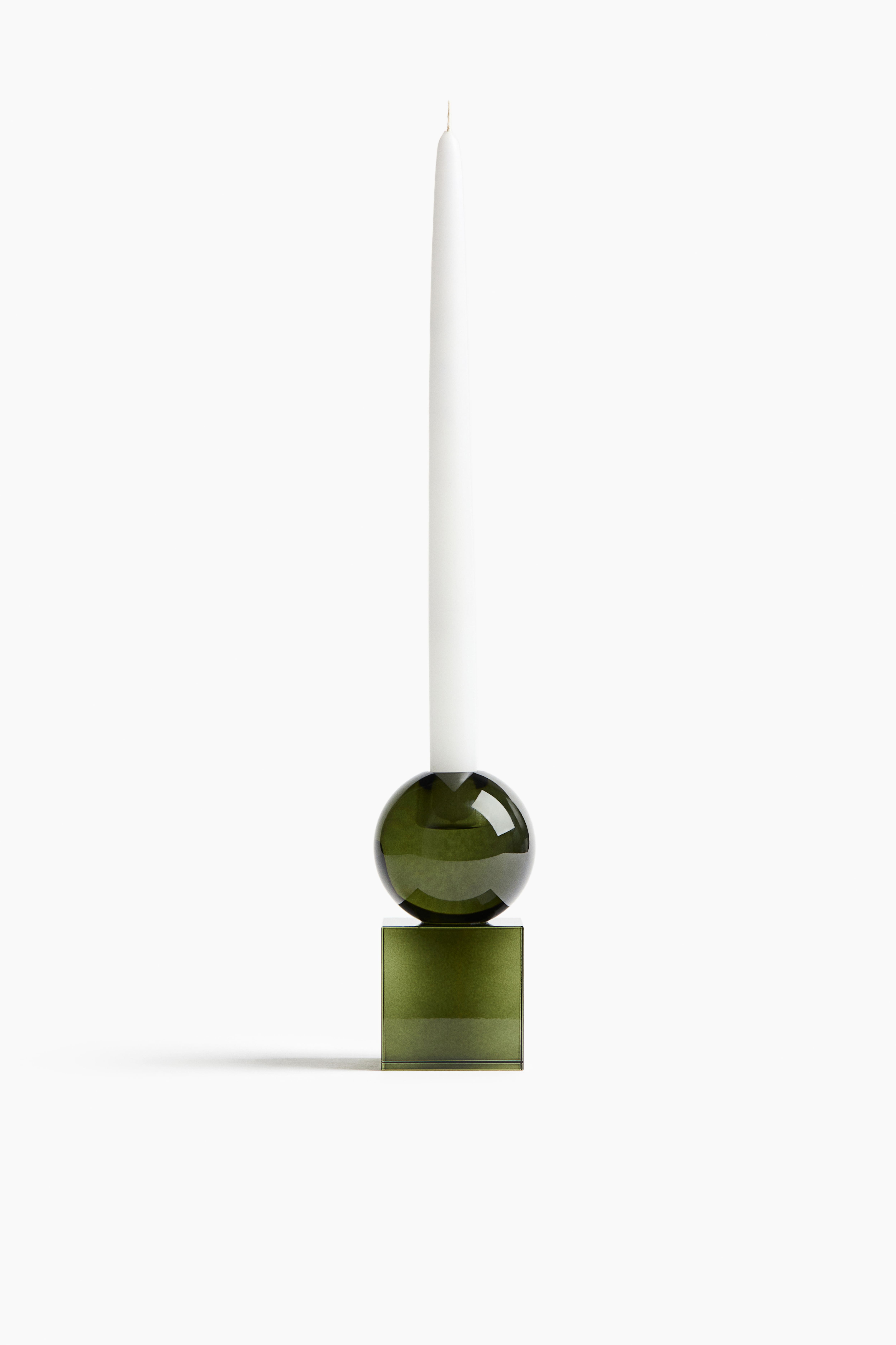 Glass Candlestick