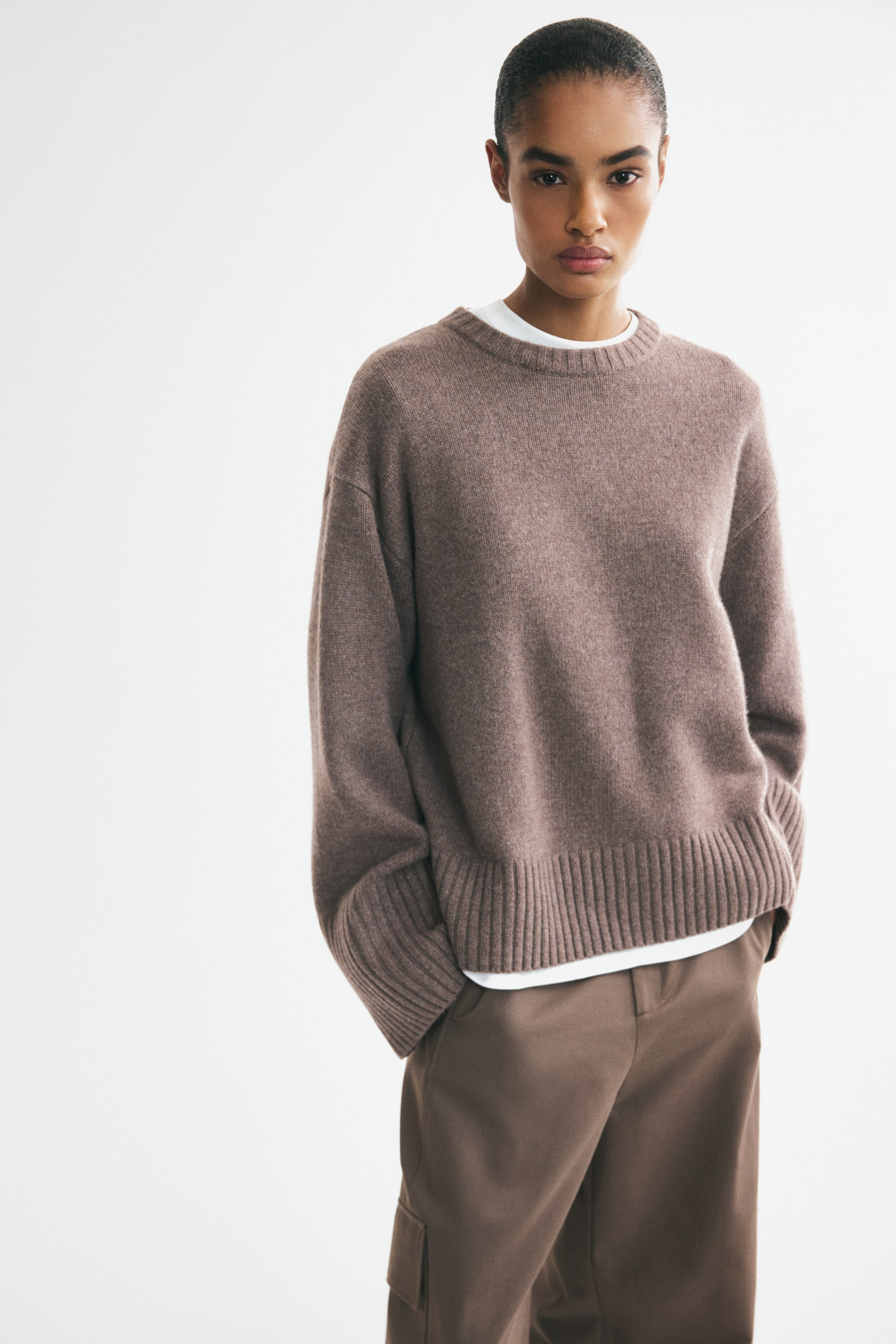 Cashmere-Blend Sweater