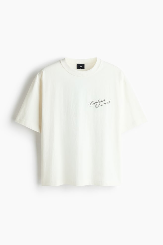 Loose-Fit Printed T-Shirt - White/California Dreams/White/SoHo Champions/Red/California/Light dusty blue/Light gray/Not for Ceremony/Purple/Los Angeles/Dark brown/California - 1