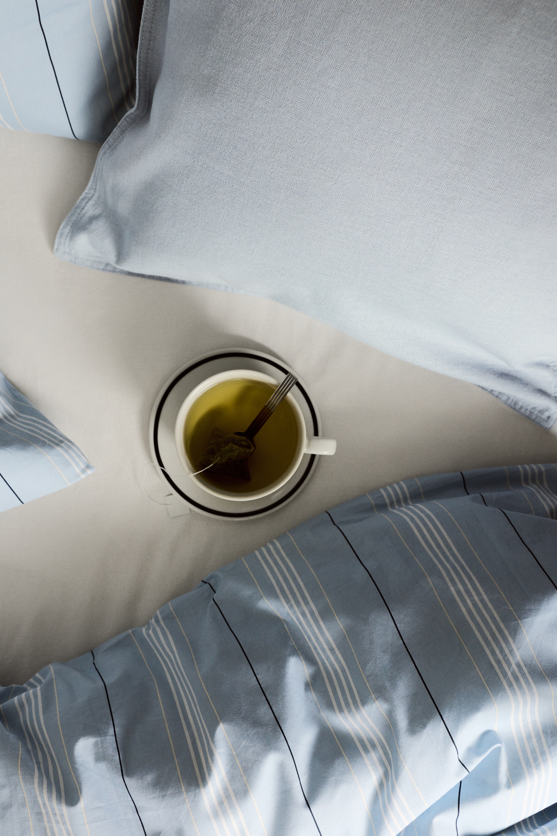 Kissenhülle aus Leinenmix - Helles Mattblau/Khakigrün/Hellgelb/Hellbeige/Taupe/Helles Mattrosa/Camel/Weiss