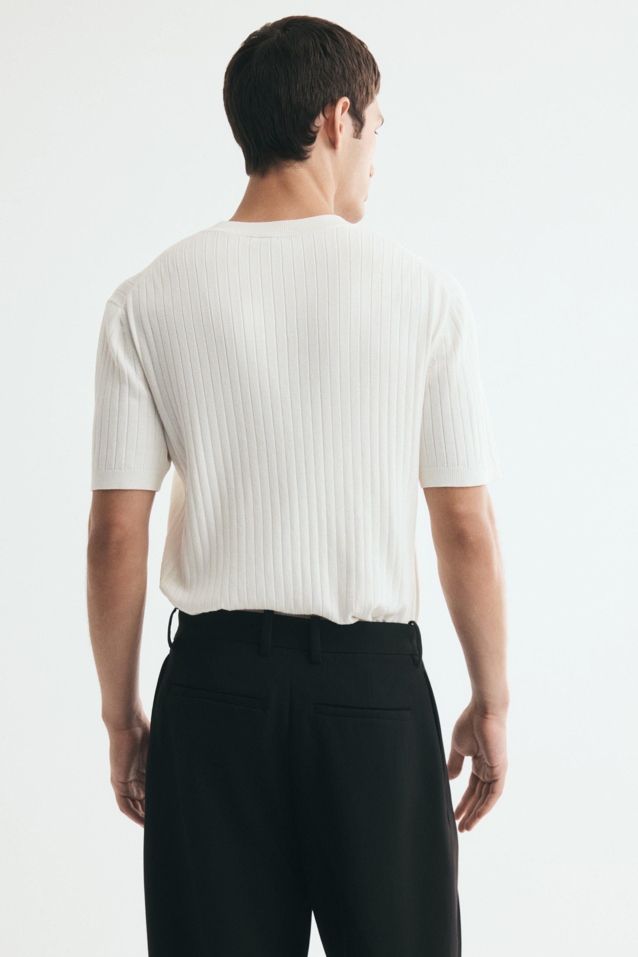Slim-Fit Knit T-Shirt