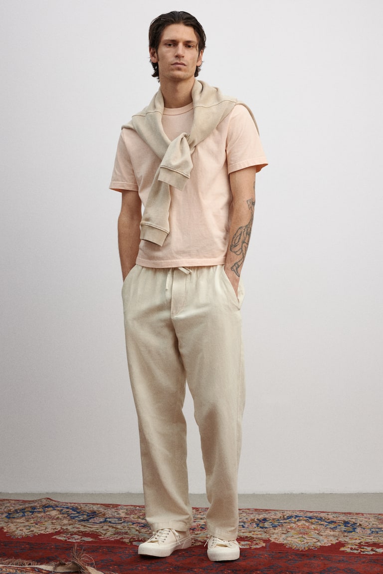 Pantaloni in lino Relaxed Fit