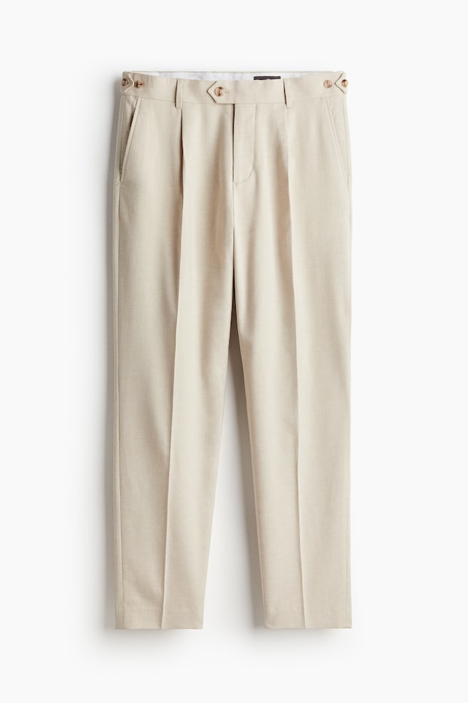 Regular Fit Suit trousers - Light beige - 2