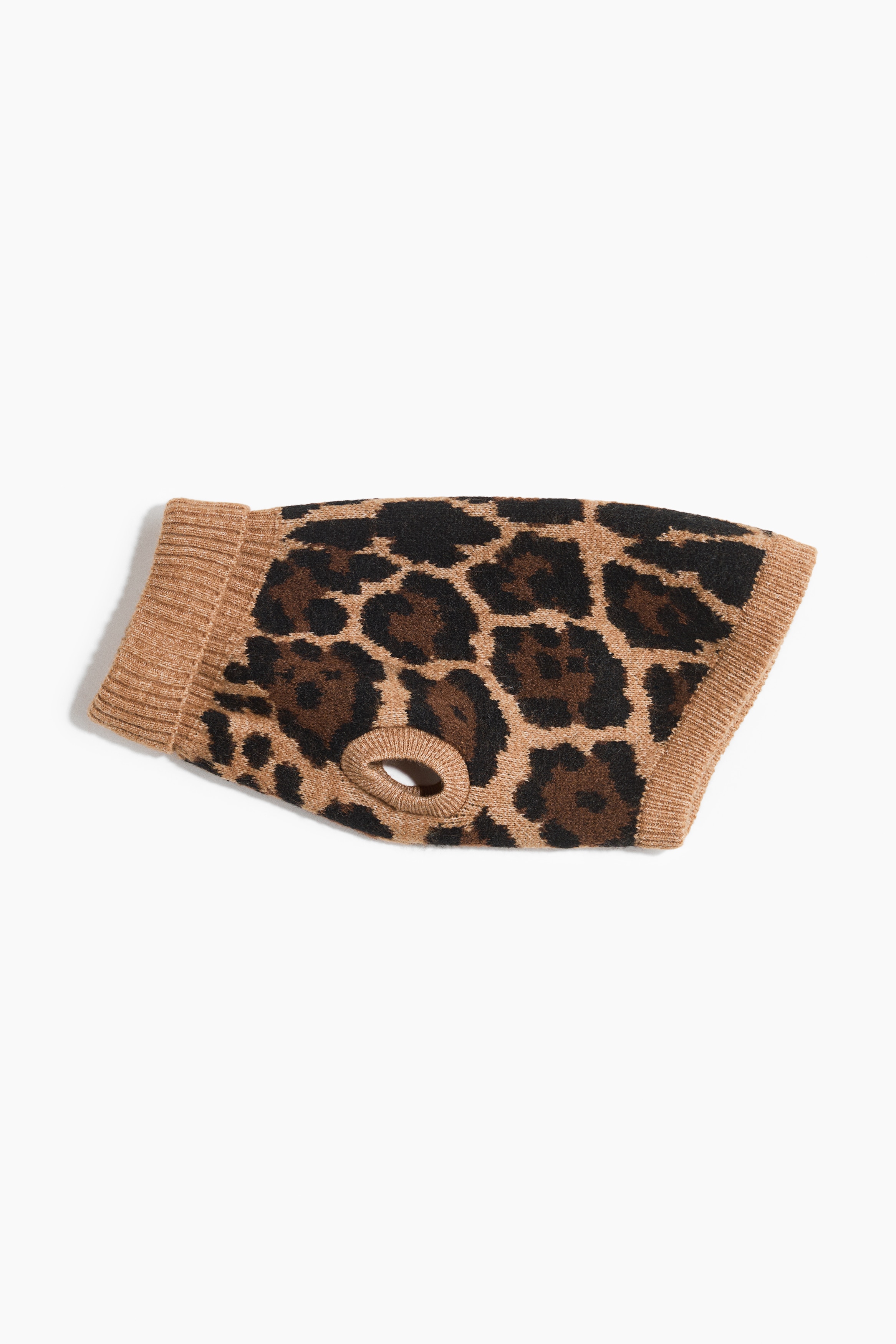 Jersey para perro - Beige/Estampado de leopardo