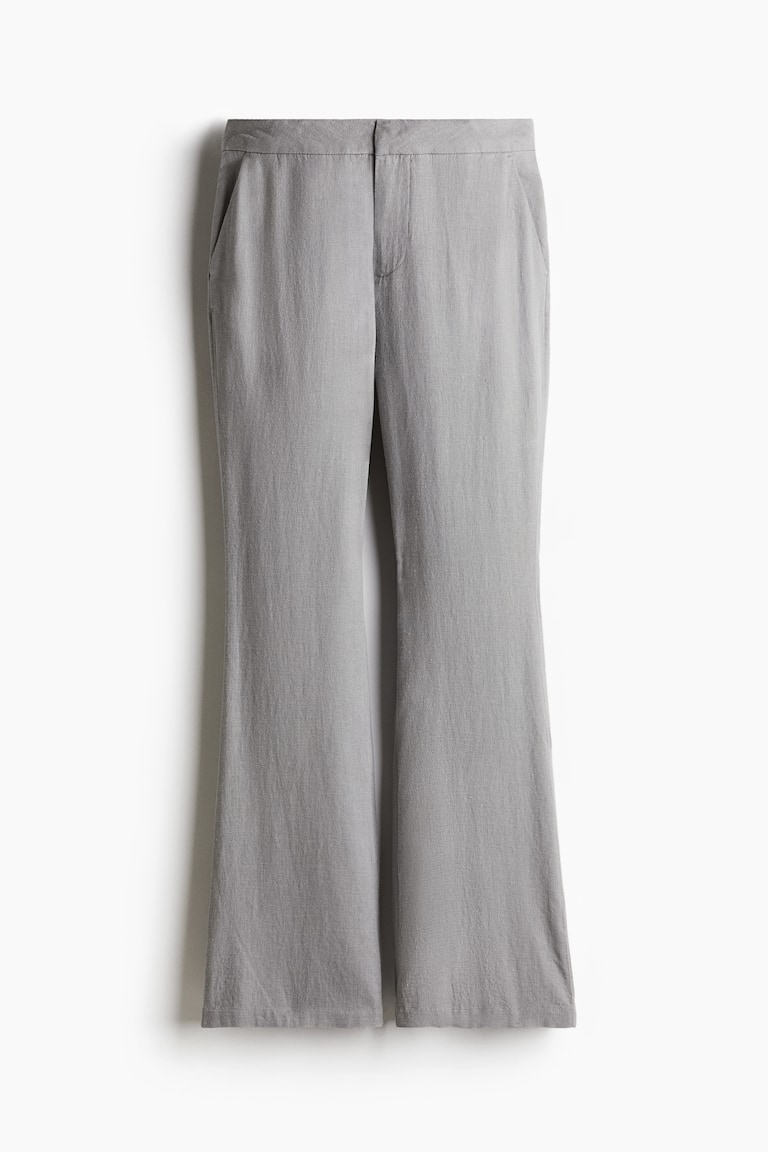 Elegantne pantalone od mešavine lana
