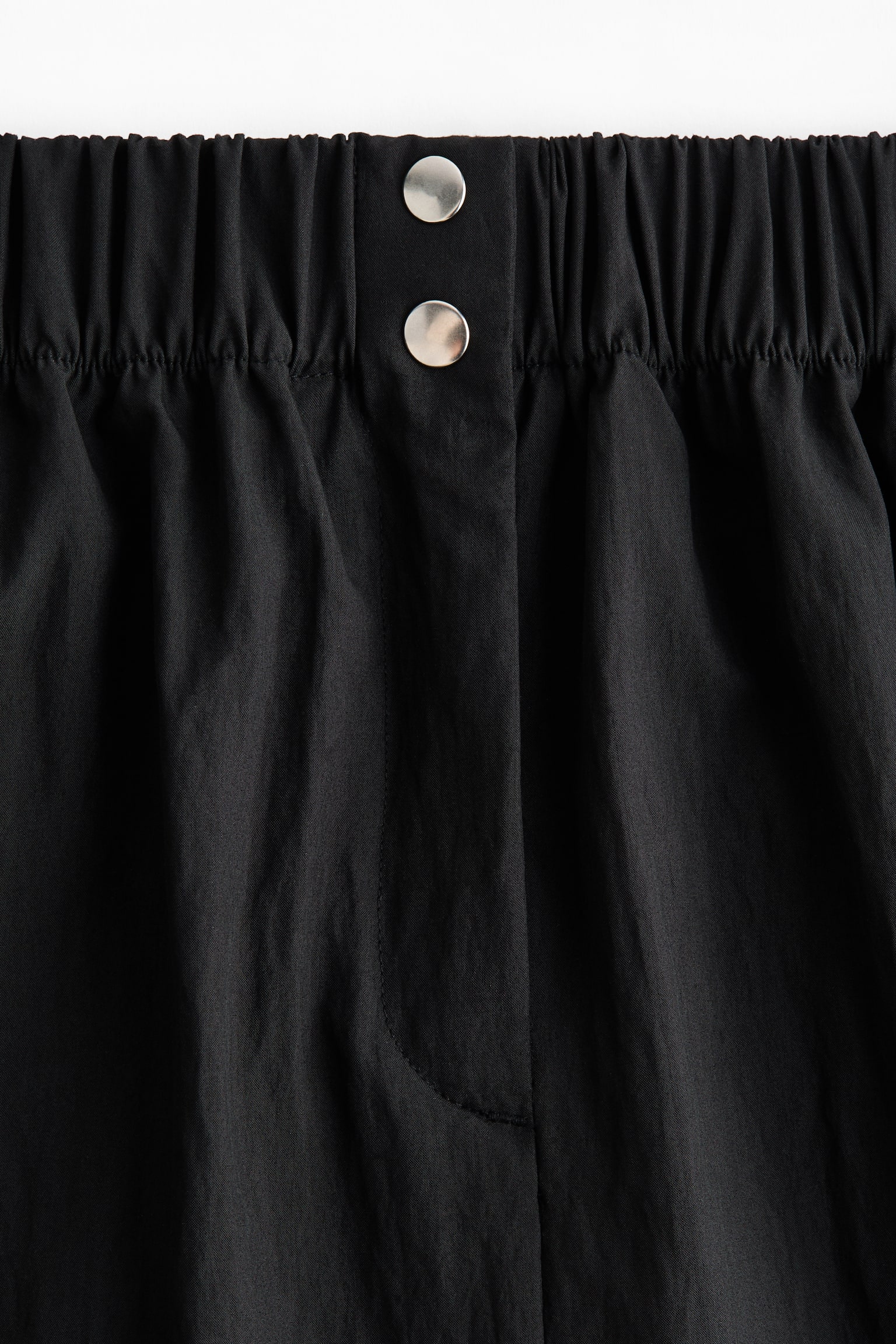 Balloon-leg trousers - Fekete - 6